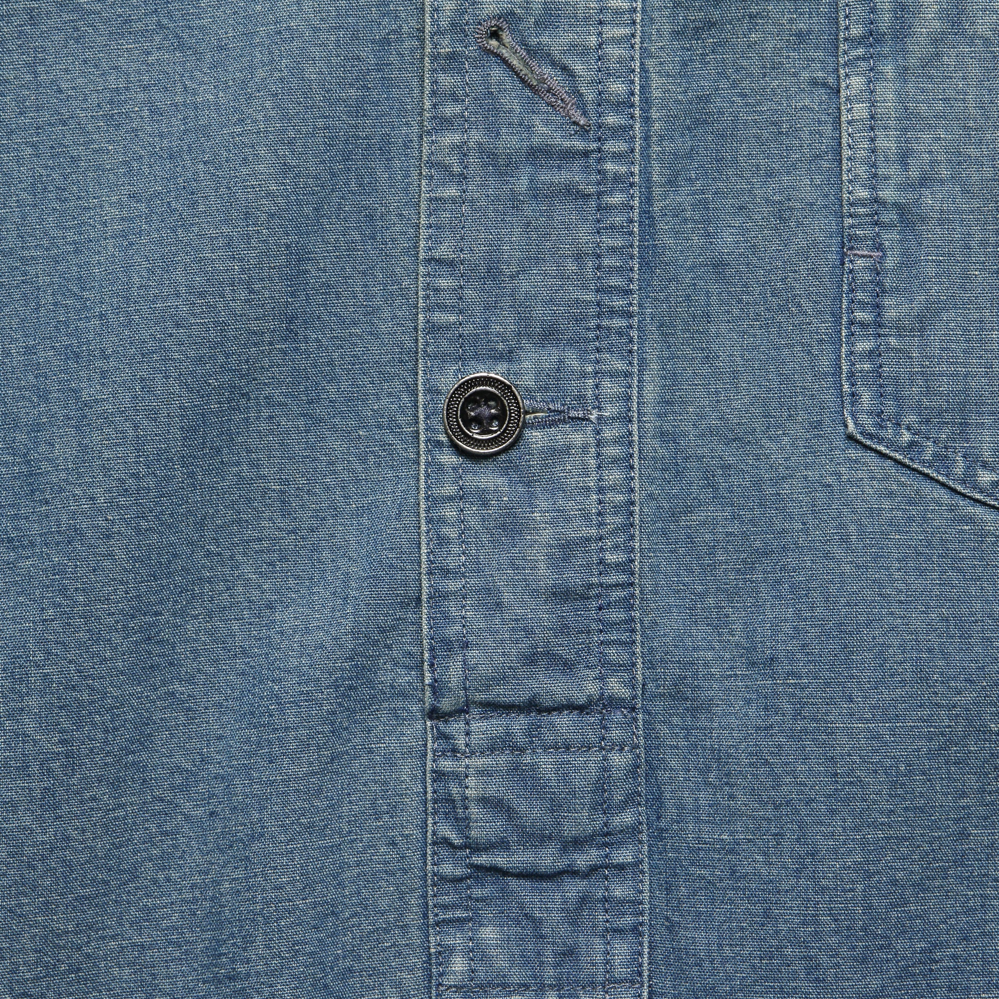 Popover Workshirt - Indigo - Image 3