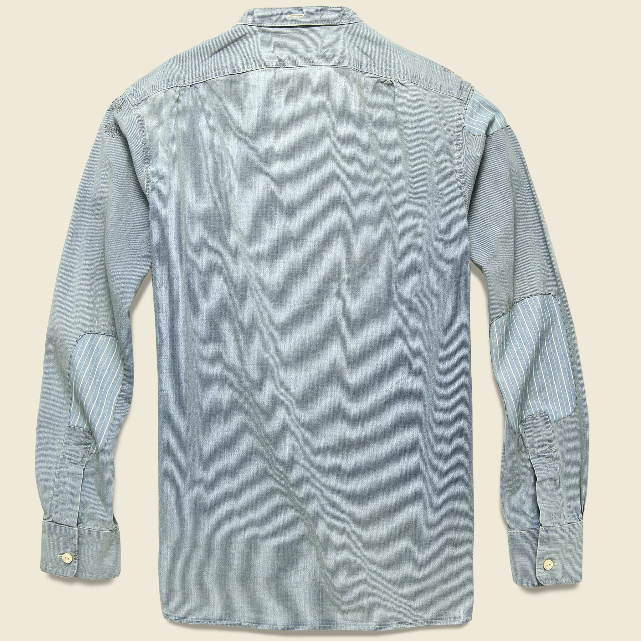Burke Workshirt - Indigo/Natural - Image 2
