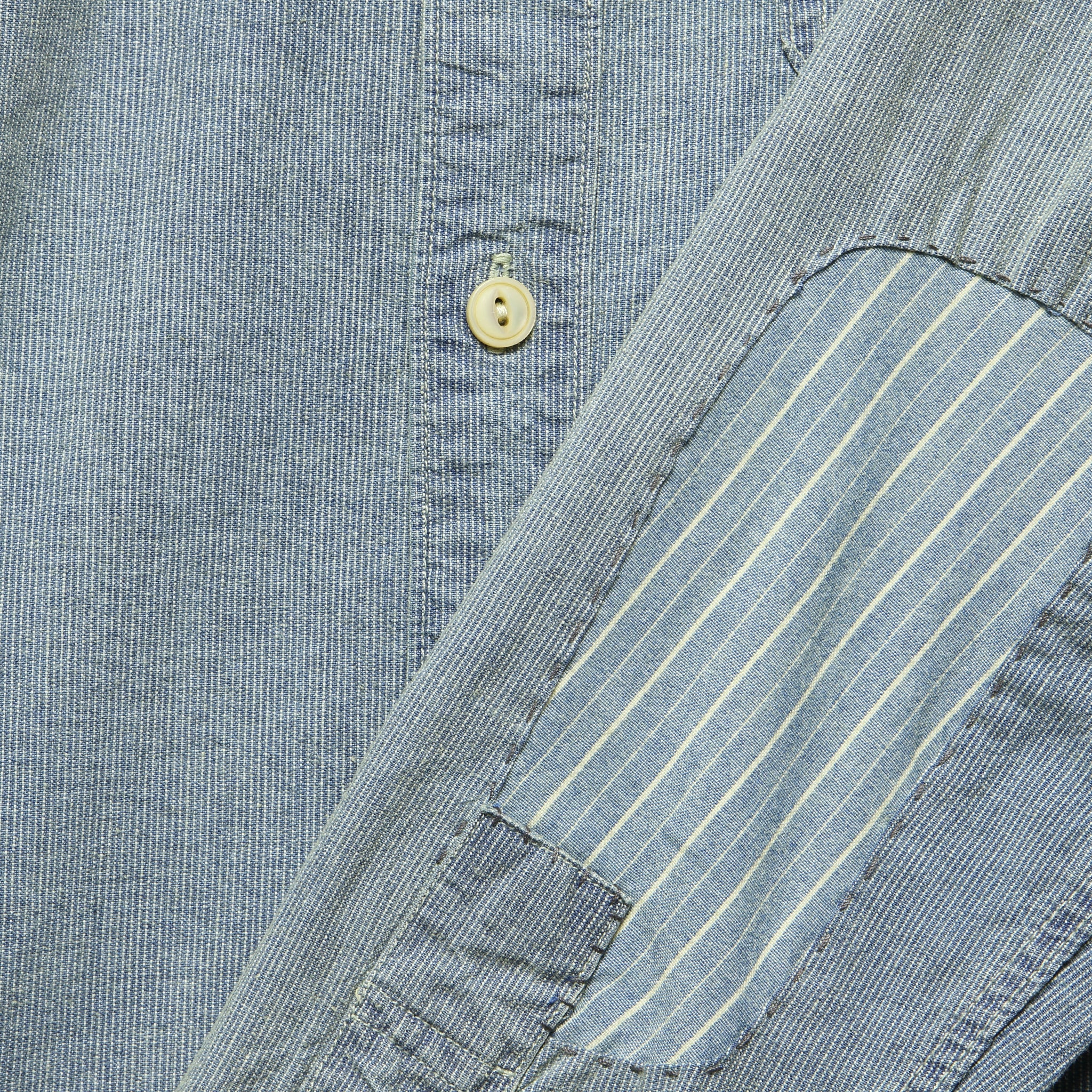 Burke Workshirt - Indigo/Natural - Image 3