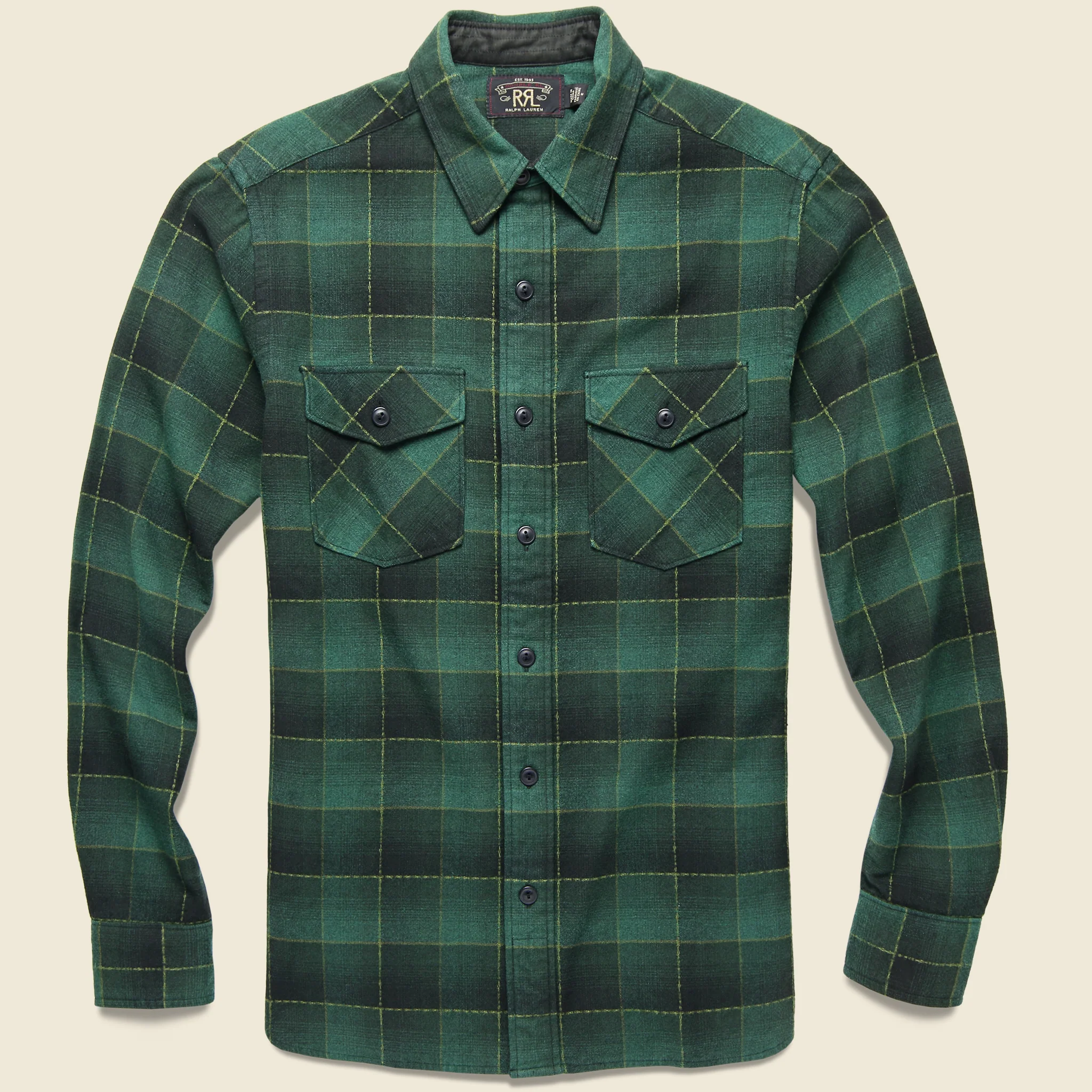 Freeport Workshirt - Green/Black