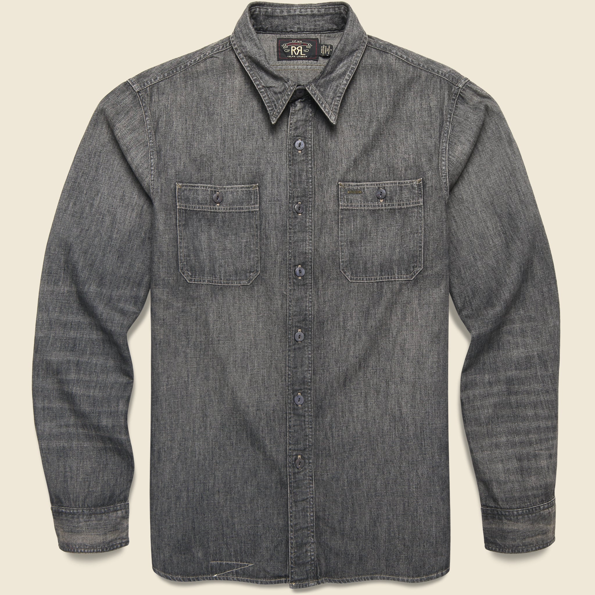 Denim Workshirt - Black