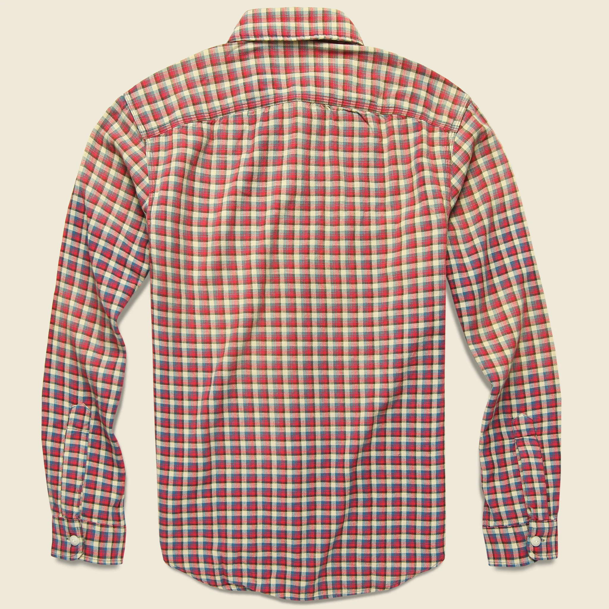 Lee Workshirt - Red/Blue Plaid - Image 2