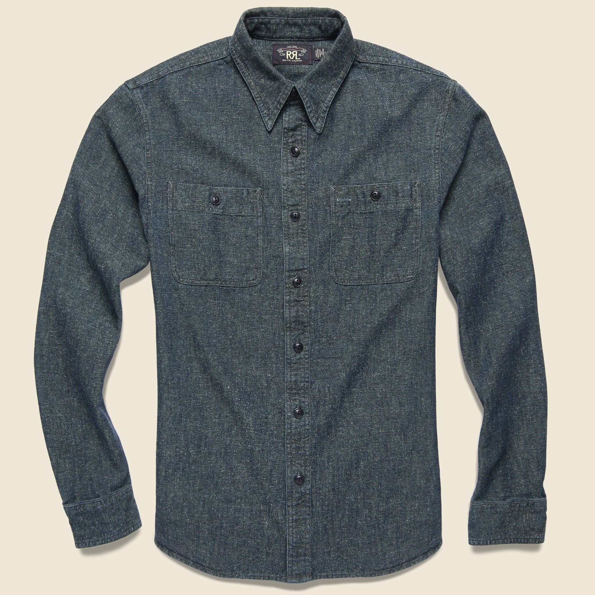 Luke Workshirt - Dusty Blue