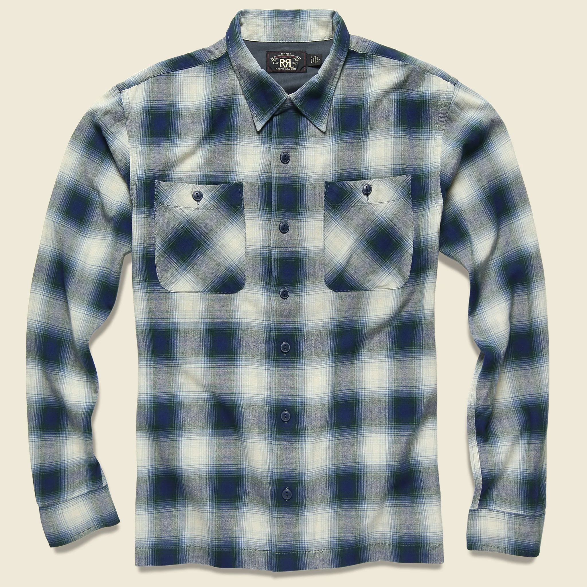 Monterey Workshirt - Blue/Green