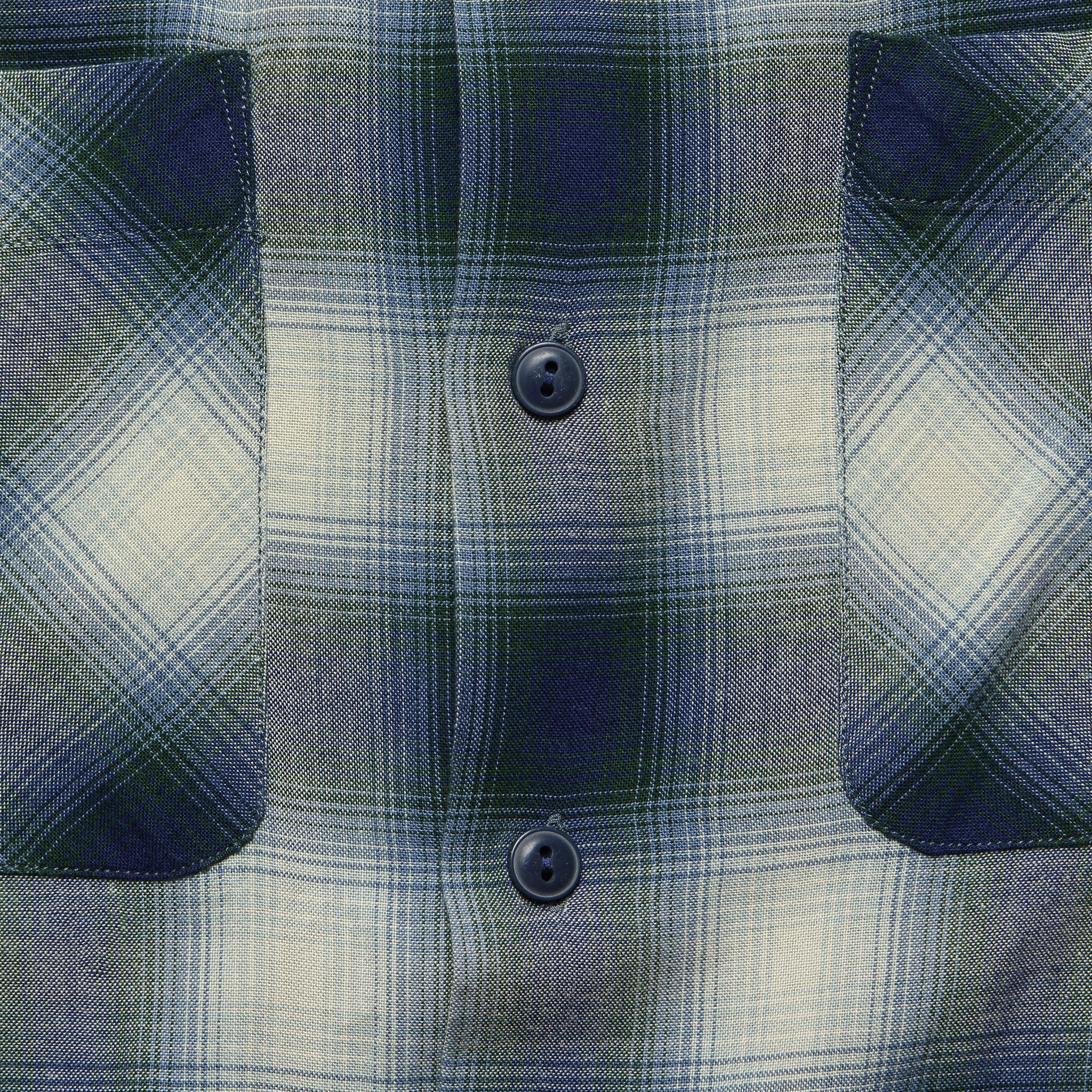 Monterey Workshirt - Blue/Green - Image 3