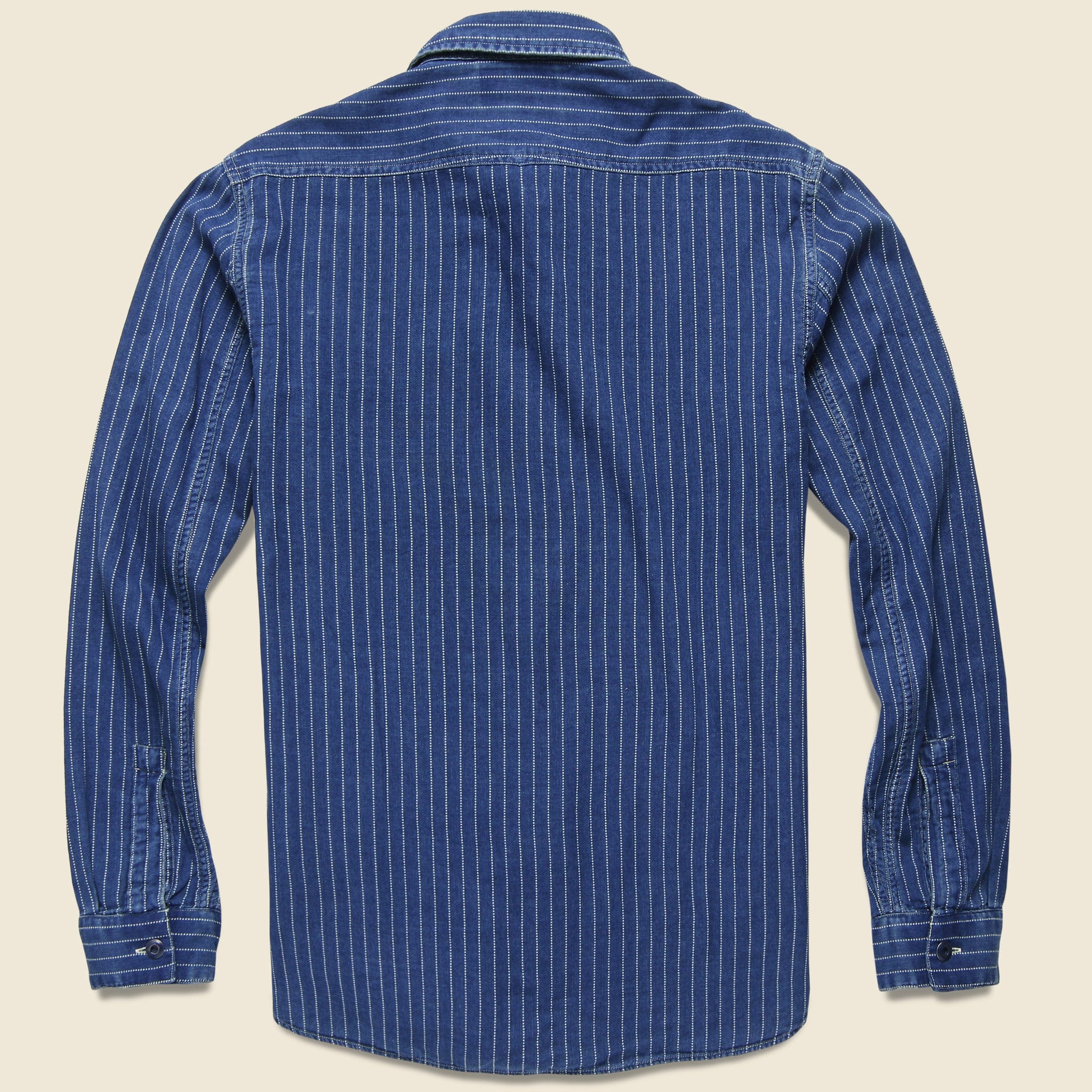Stifel Stripe Shirt - Indigo - Image 2