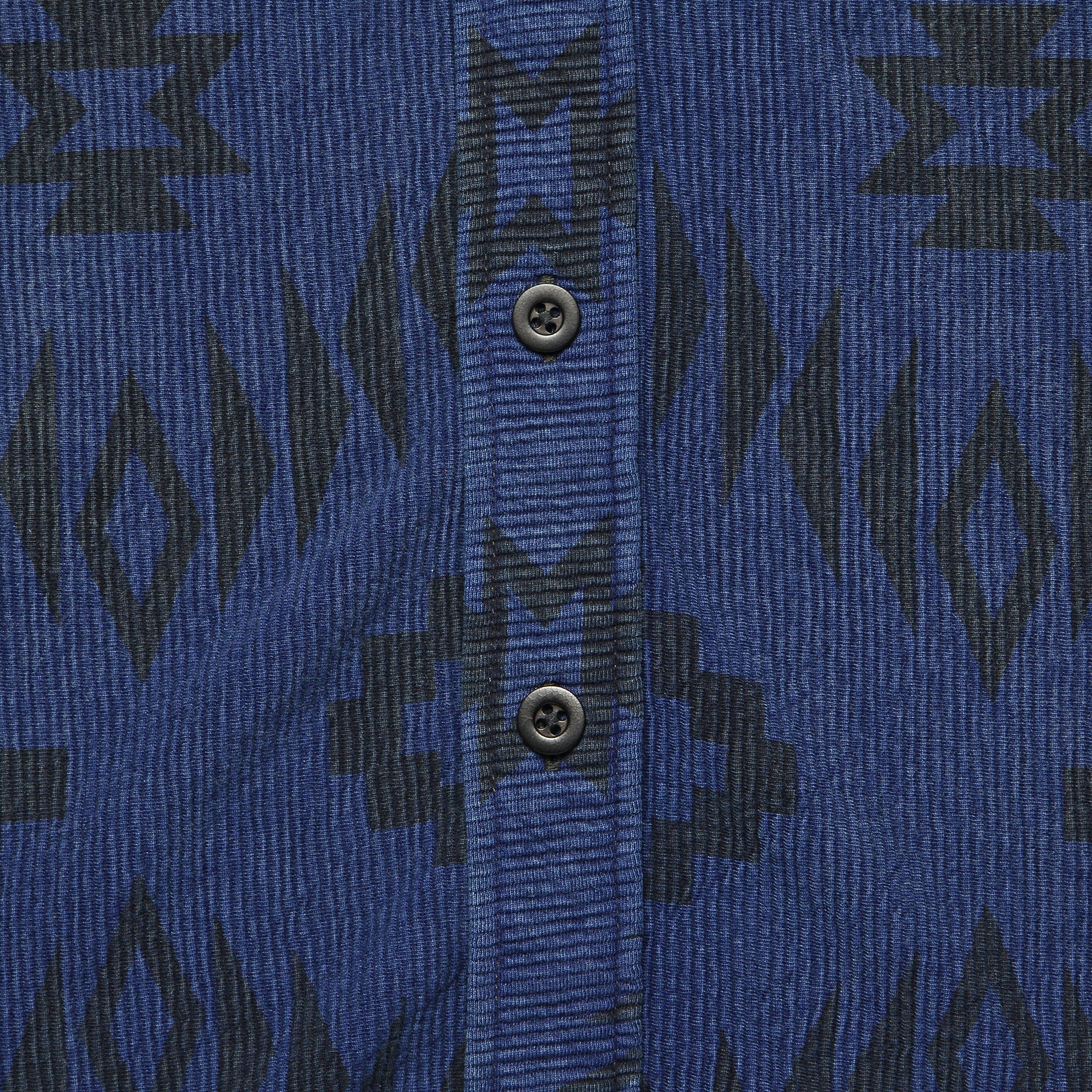 Southwestern Indigo Jersey Workshirt - Indigo - Image 3