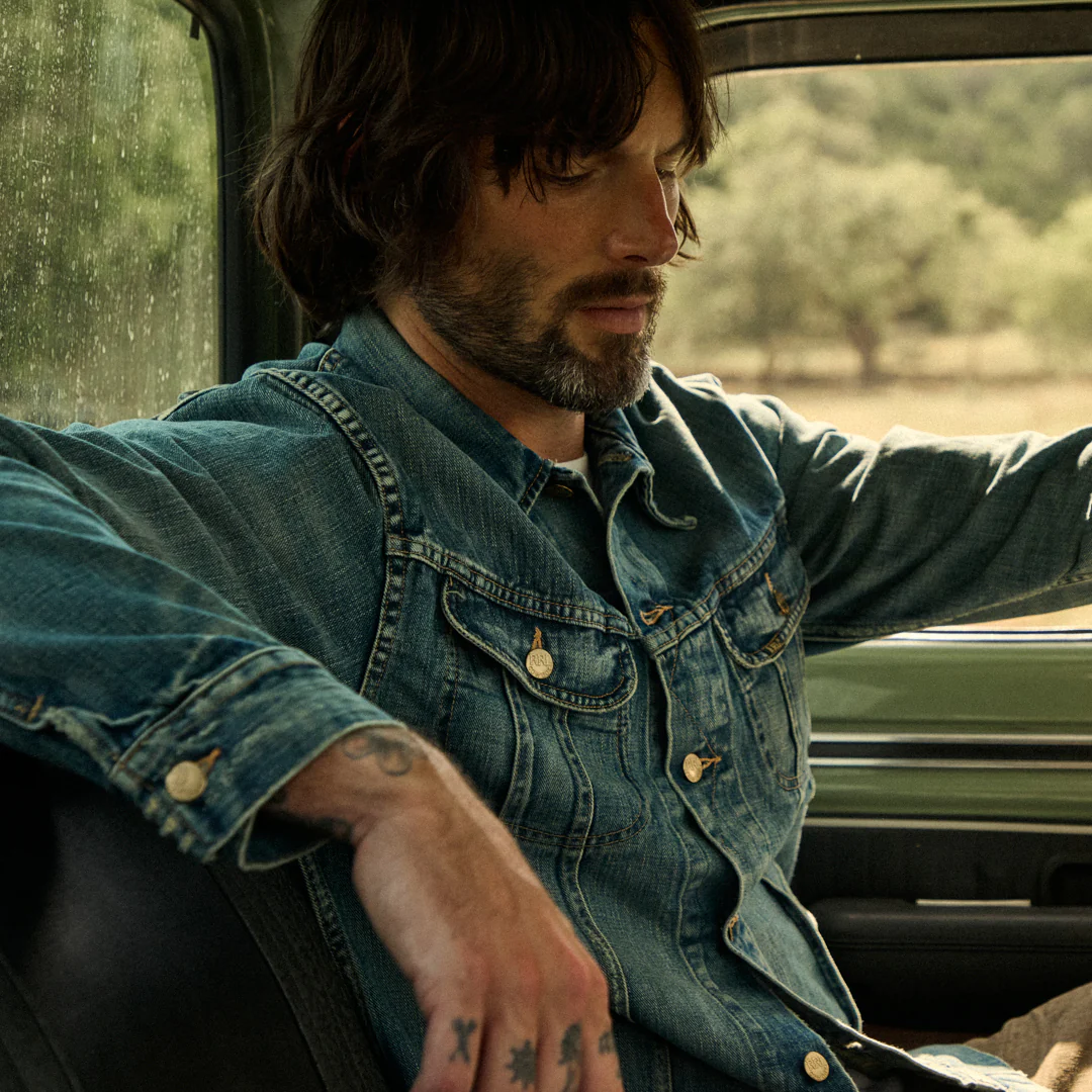 Lot 271 Trucker Jacket - Leeland Wash - Image 5