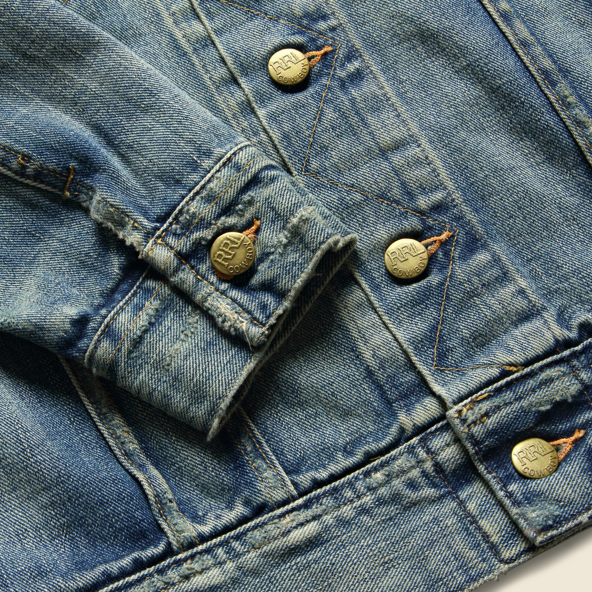 Lot 271 Trucker Jacket - Leeland Wash - Image 6