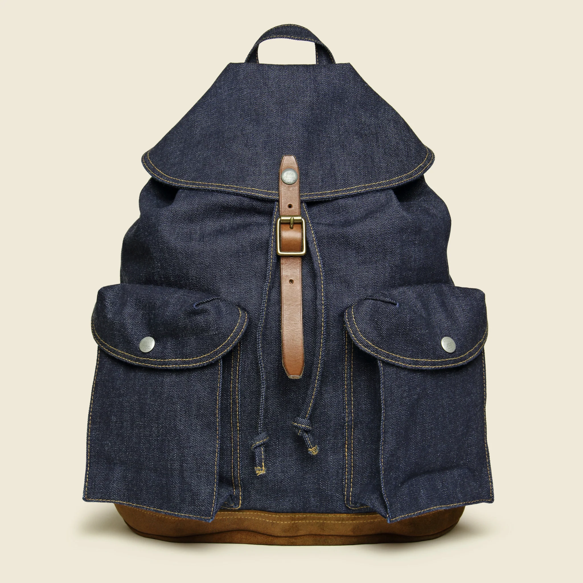 Riley Denim Rucksack - Indigo