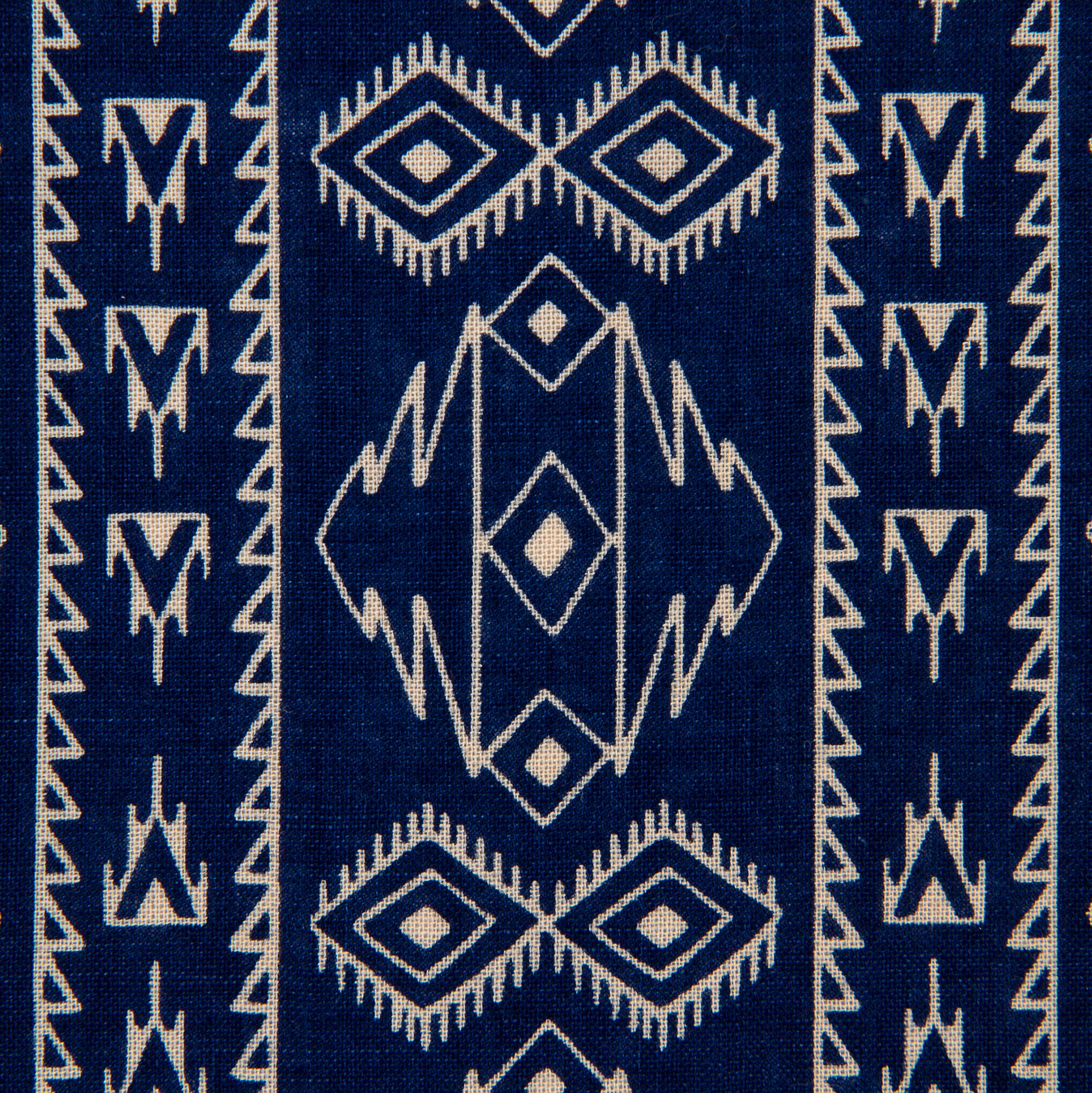 Printed Bandana Scarf - Rio Grande Indigo/Cream - Image 2