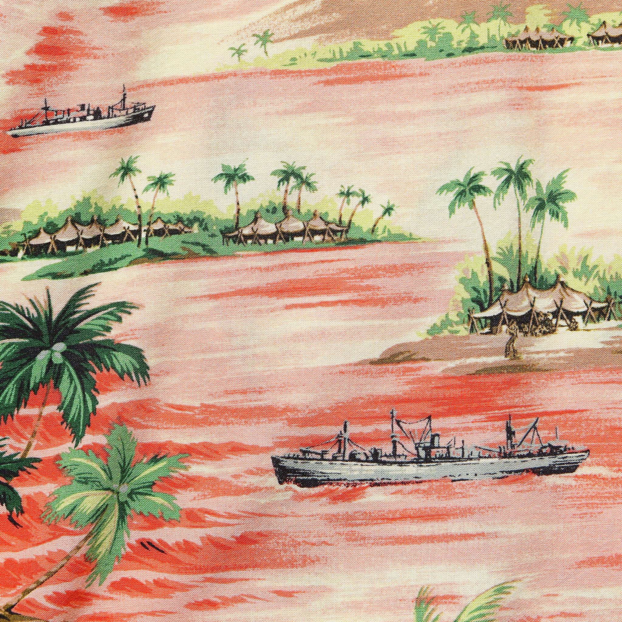 Aloha Camp Shirt - Coral - Image 5