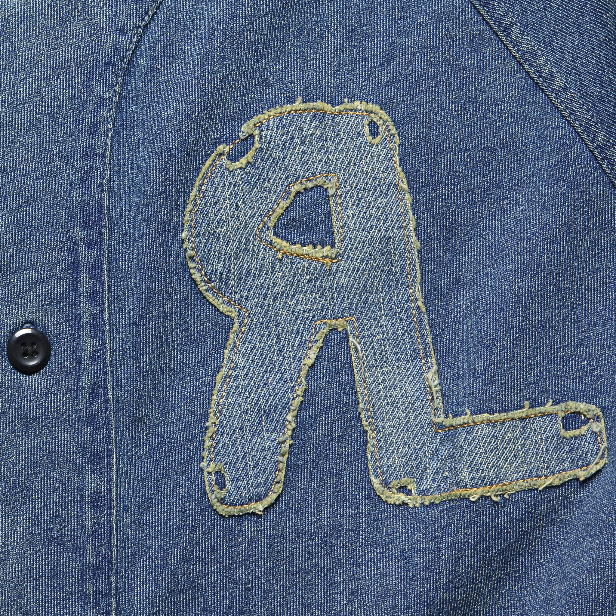 Indigo Baseball Jersey - Washed Blue - Image 3