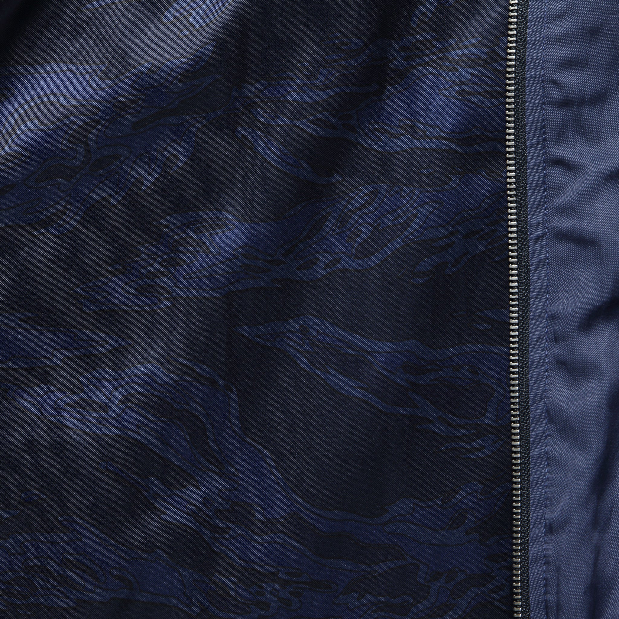 Reversible Souvenir Bomber - Blue - Image 6