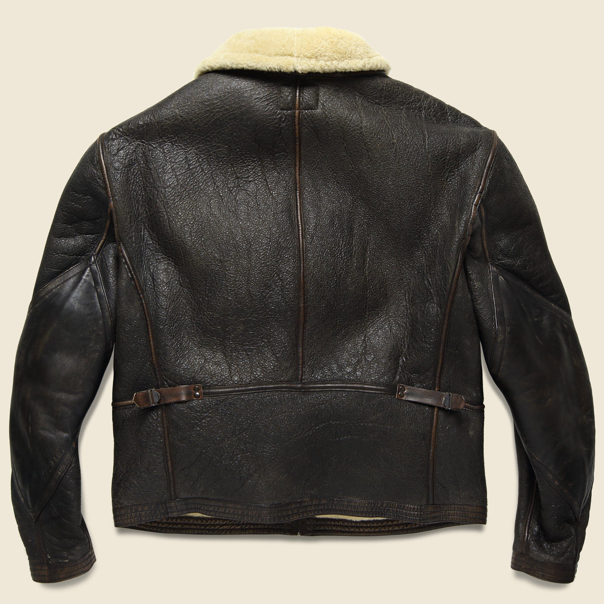 Turner Leather Jacket - Brown - Image 2