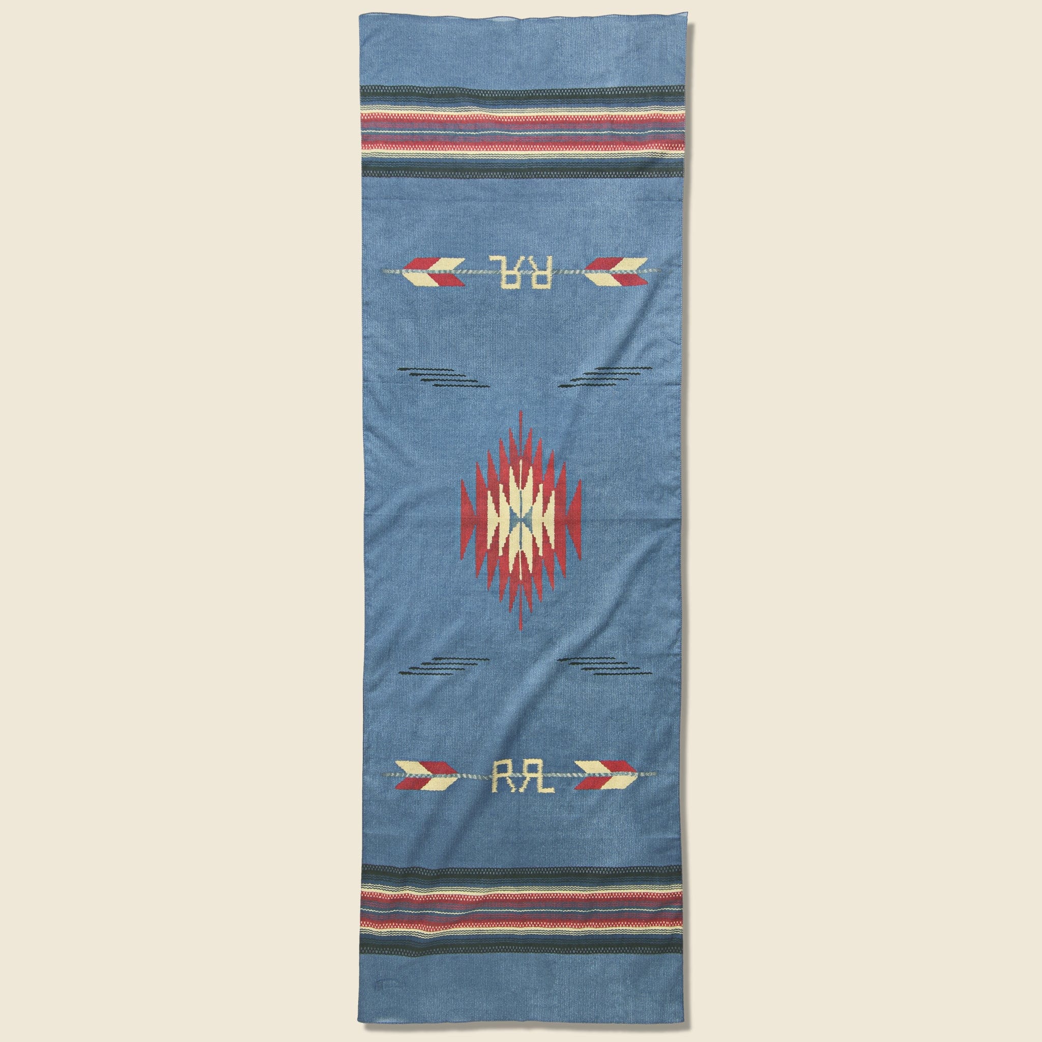 Western Bandana Scarf - Navy Multi