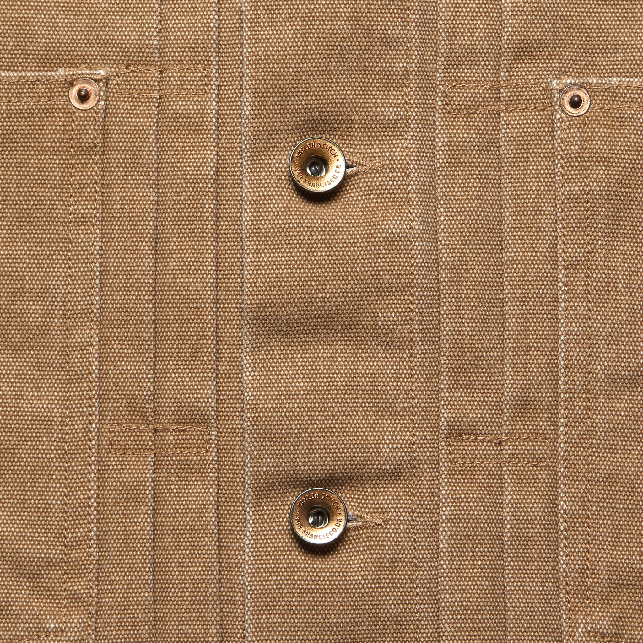 Ryder Jacket - Tobacco Chipped Canvas - Image 6