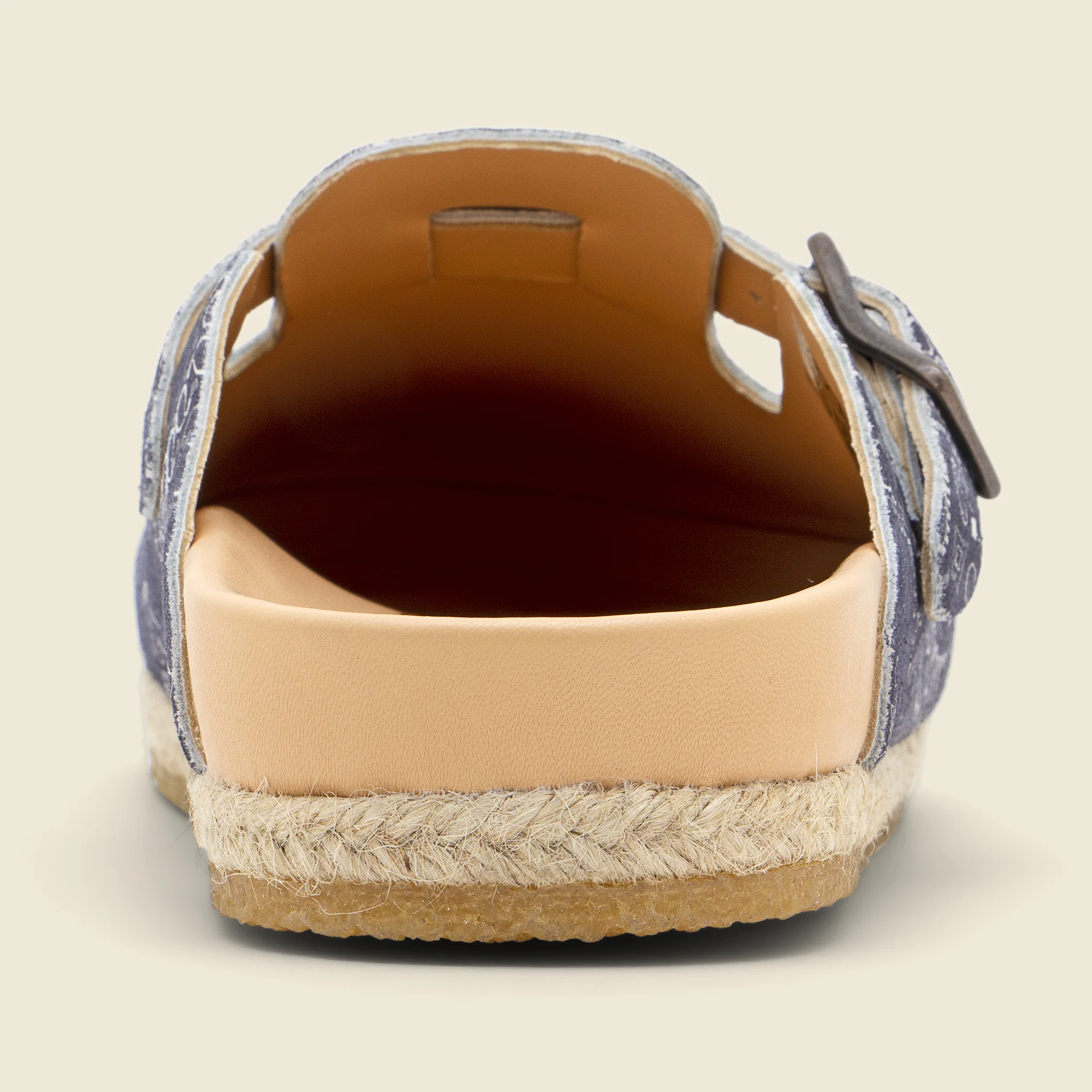 Sal 1 w/ Crepe Sole - Blue Bandana Suede - Image 3