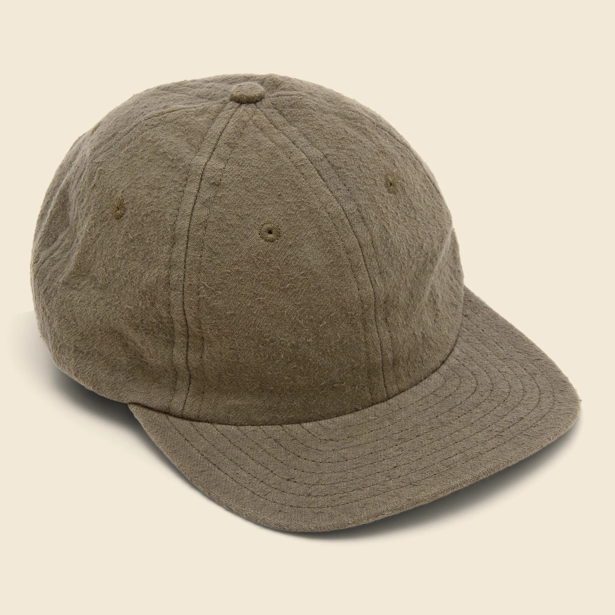 Chamois Baseball Cap - Olive