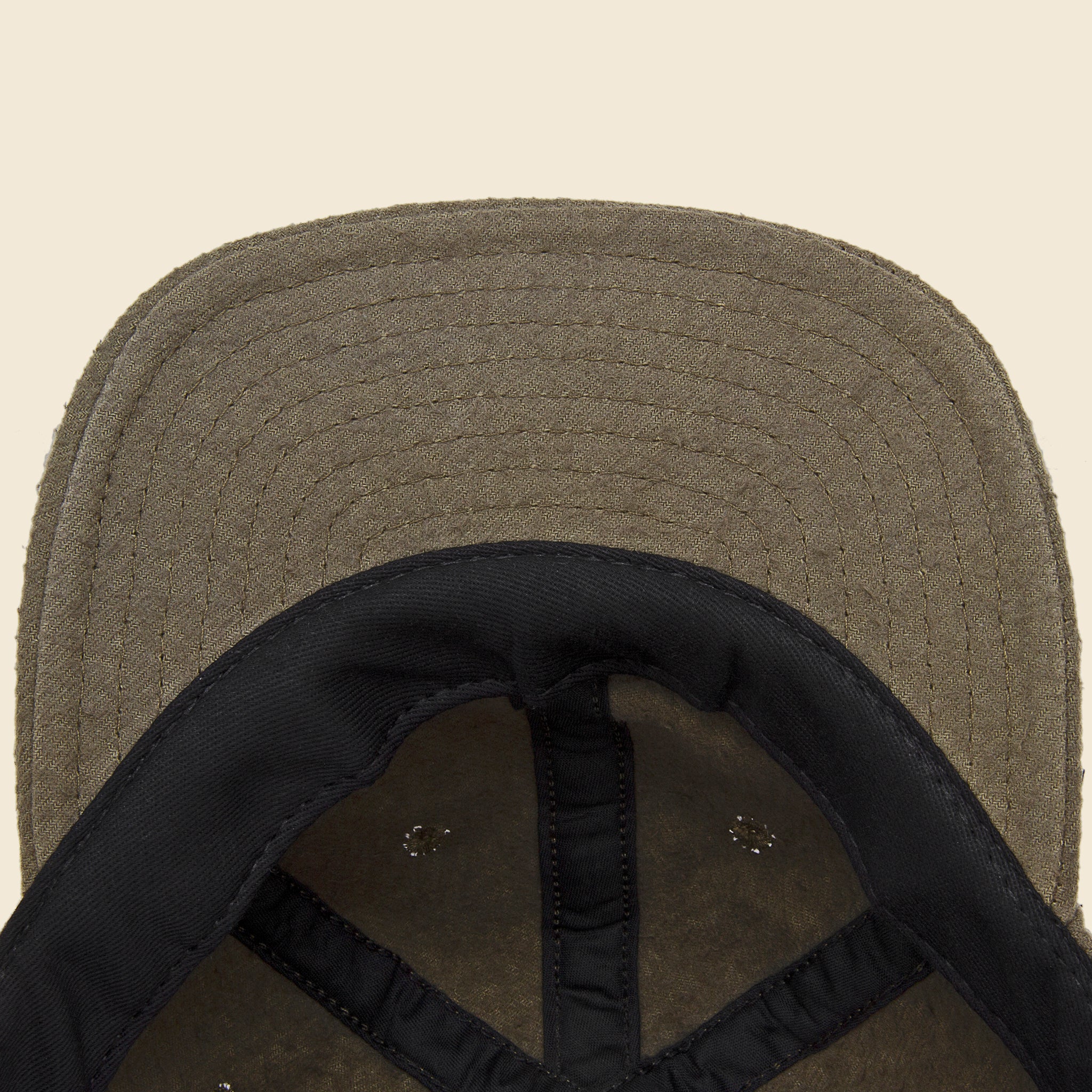 Chamois Baseball Cap - Olive - Image 2