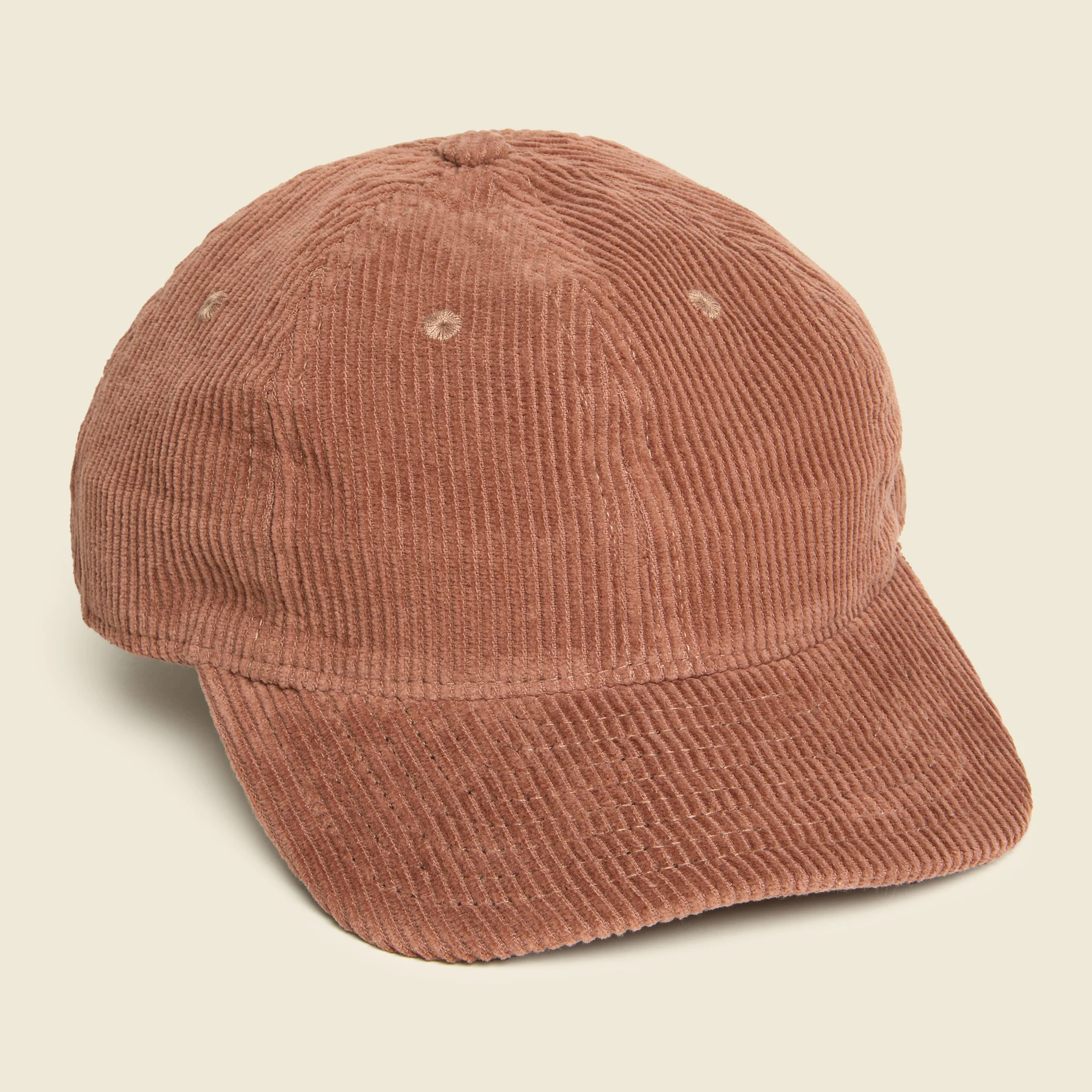 Corduroy Baseball Cap - Nutmeg