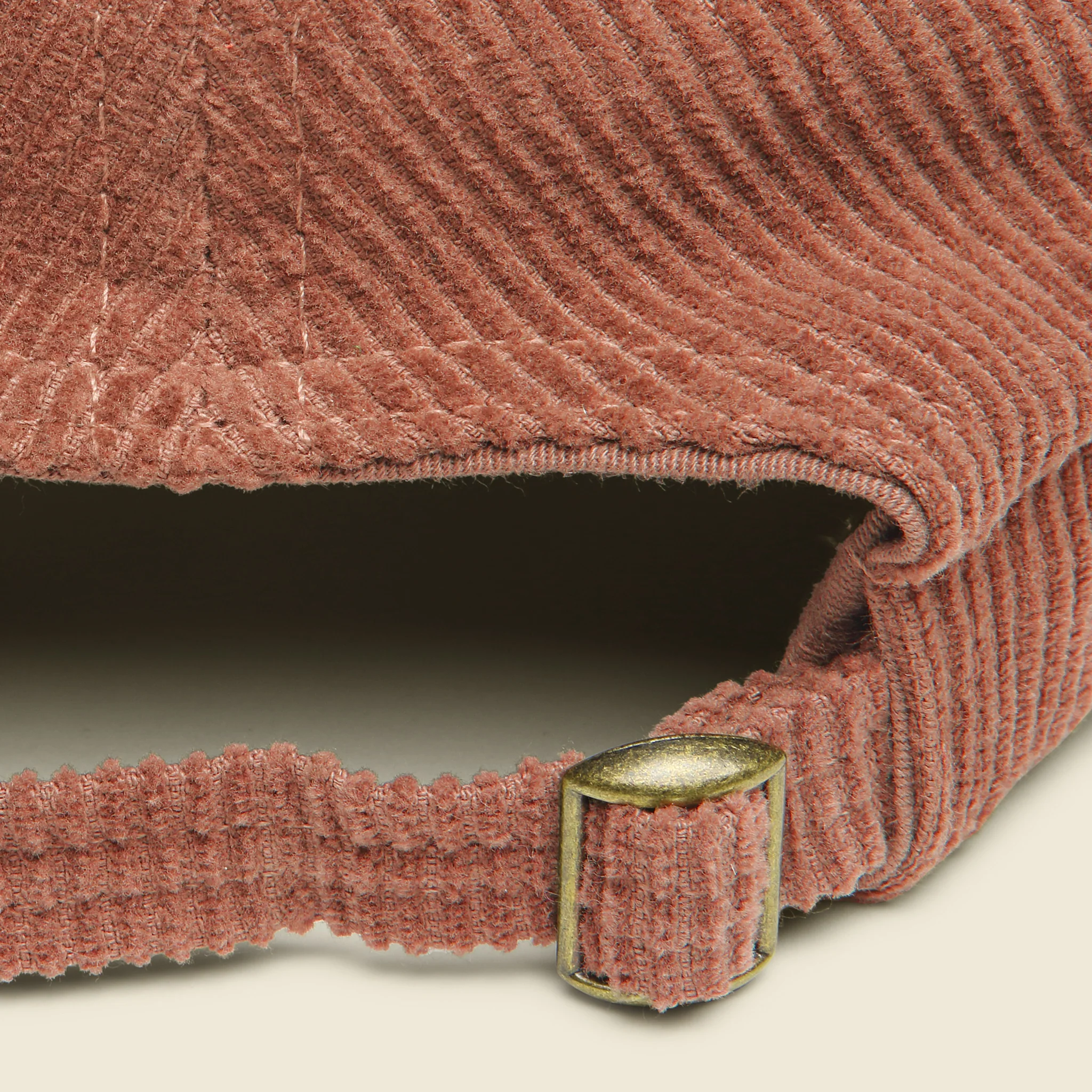 Corduroy Baseball Cap - Nutmeg - Image 2