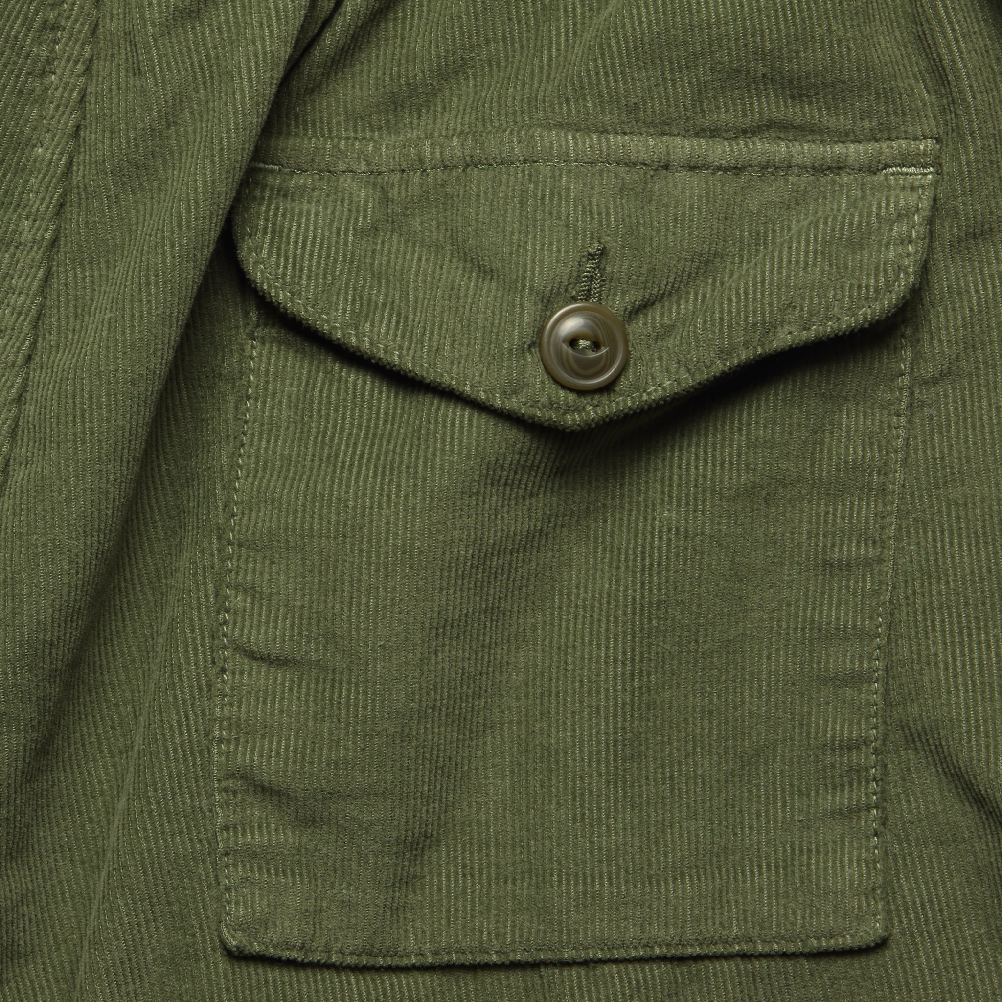 Corduroy Easy Short - Olive Drab - Image 3