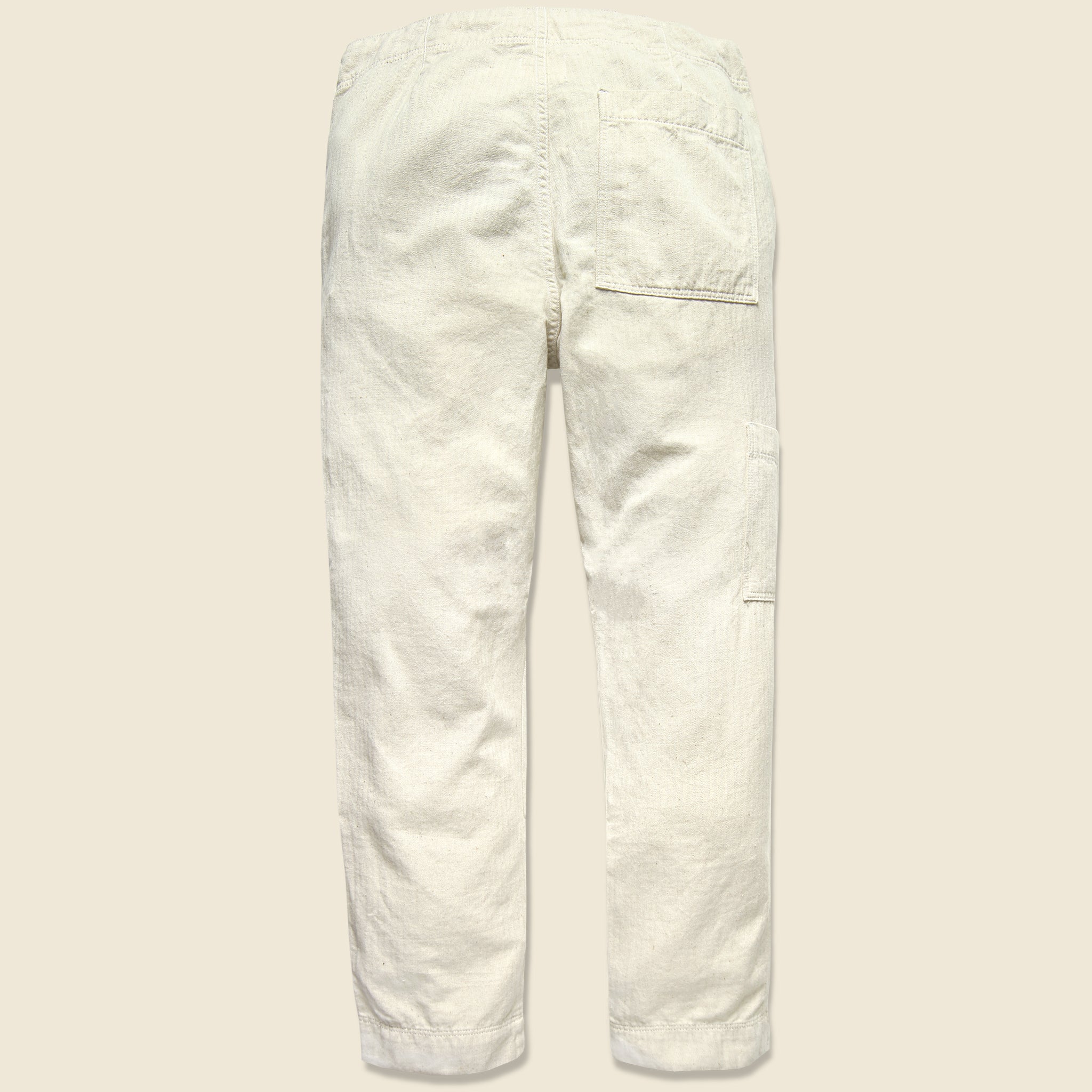 Herringbone Garden Pant - Natural - Image 2