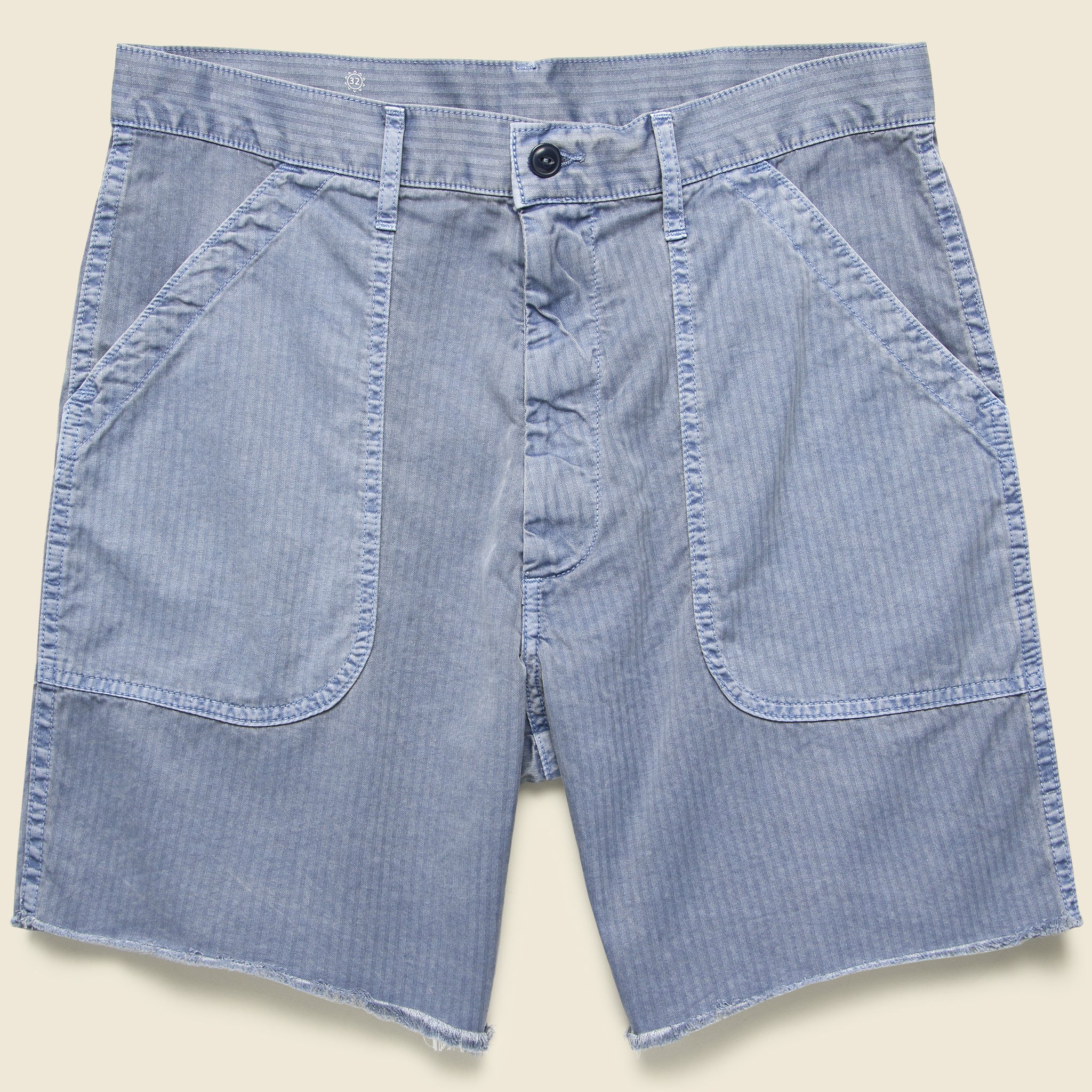 Herringbone Naval Short - Air Force
