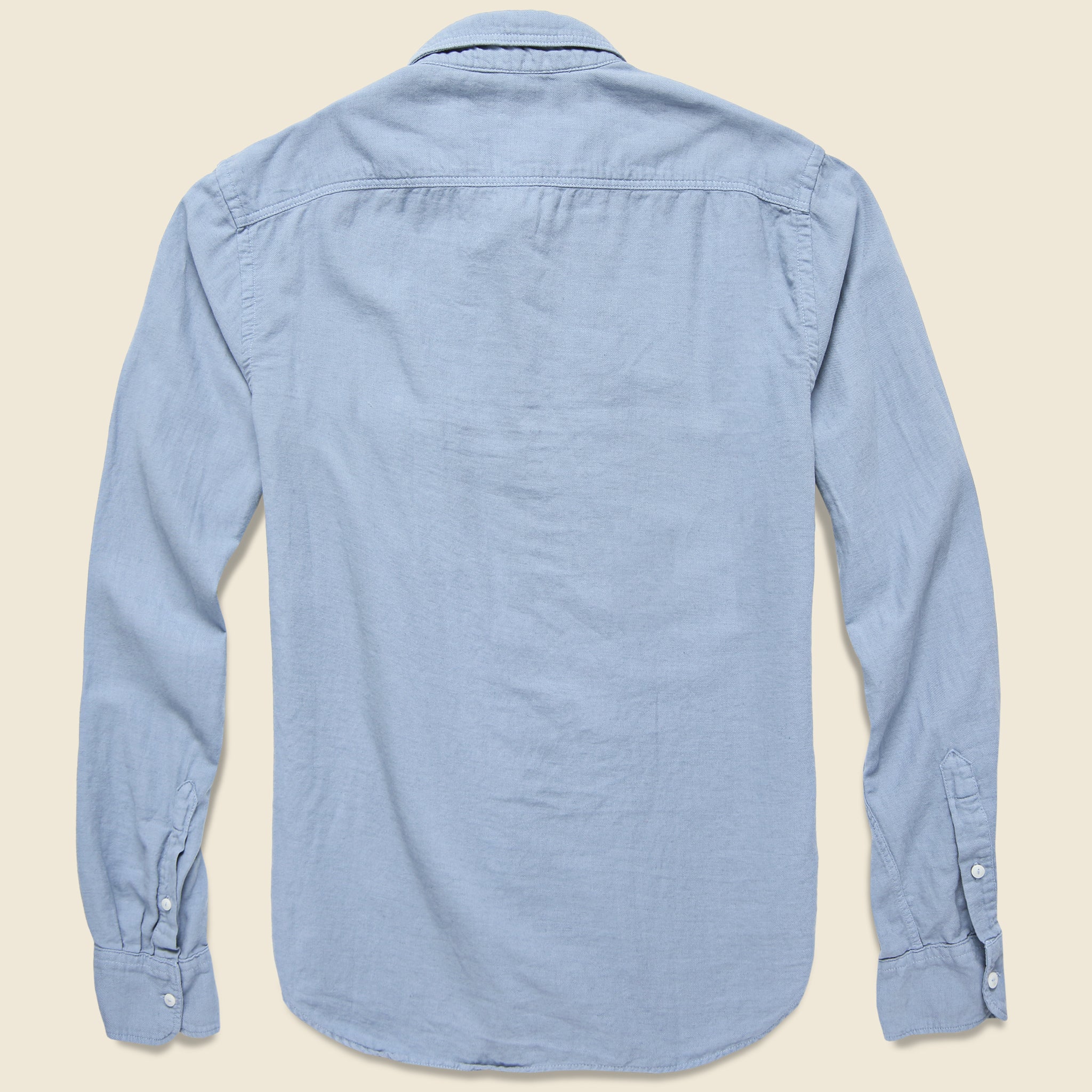 Oatmeal Flannel Workshirt - Storm - Image 2