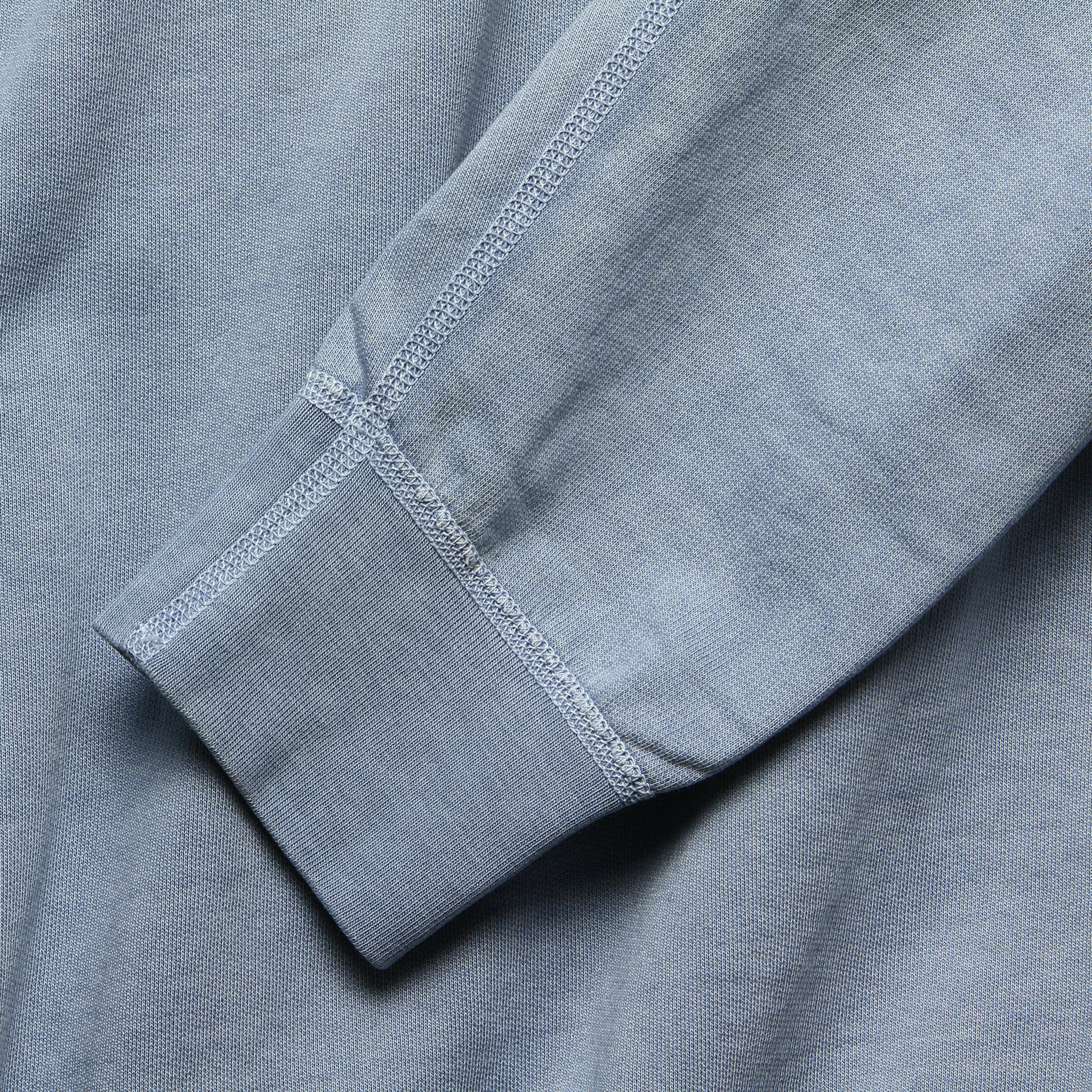 Pigment Dye Supima Fleece Sweatshirt - Storm - Image 2