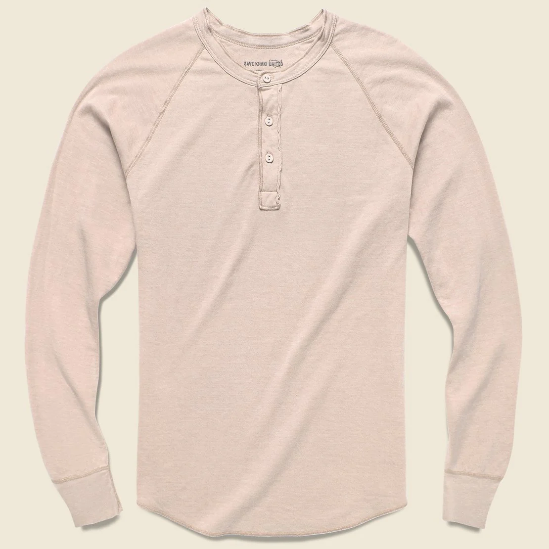 Pointelle Henley - Tea