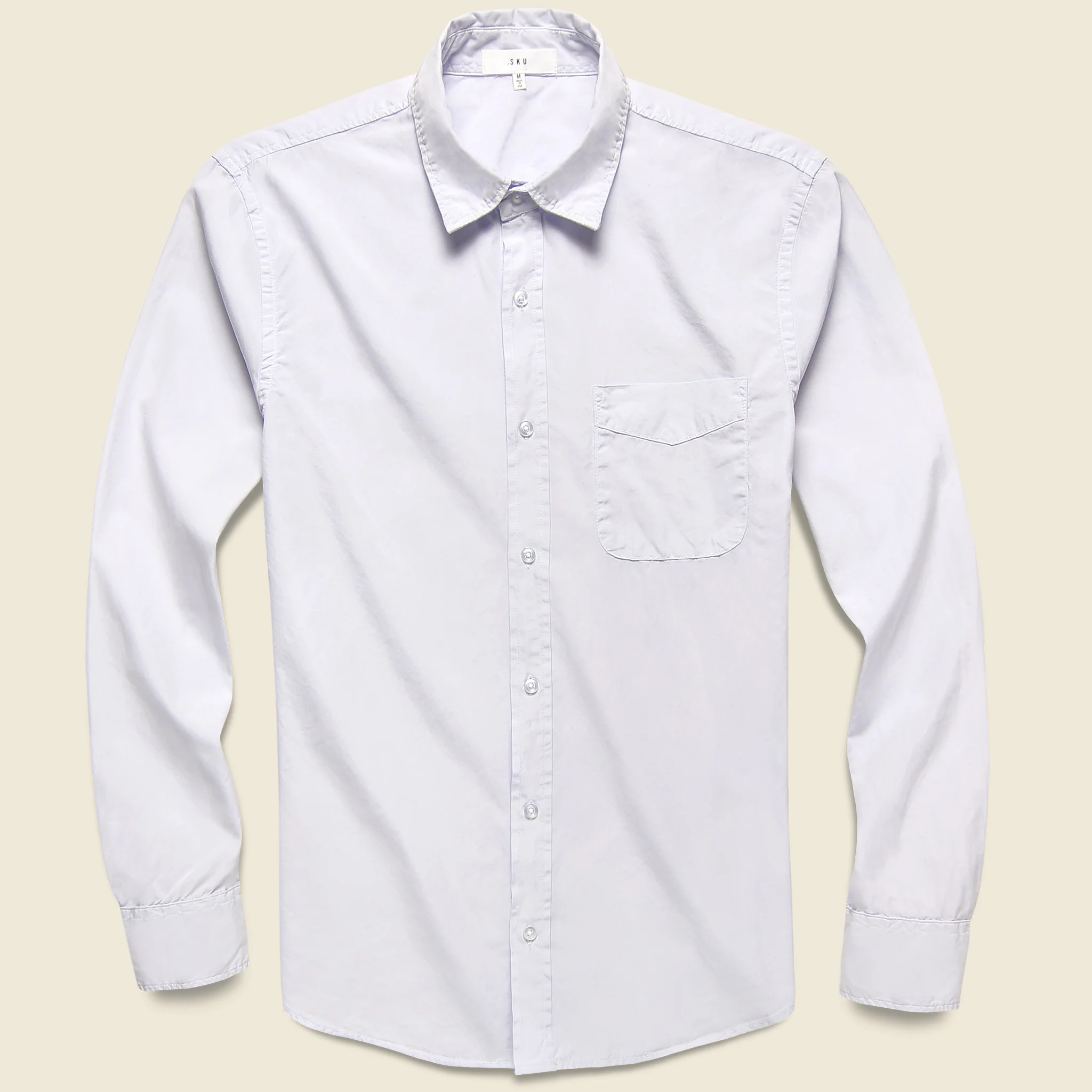 Poplin Standard Shirt - Blueberry