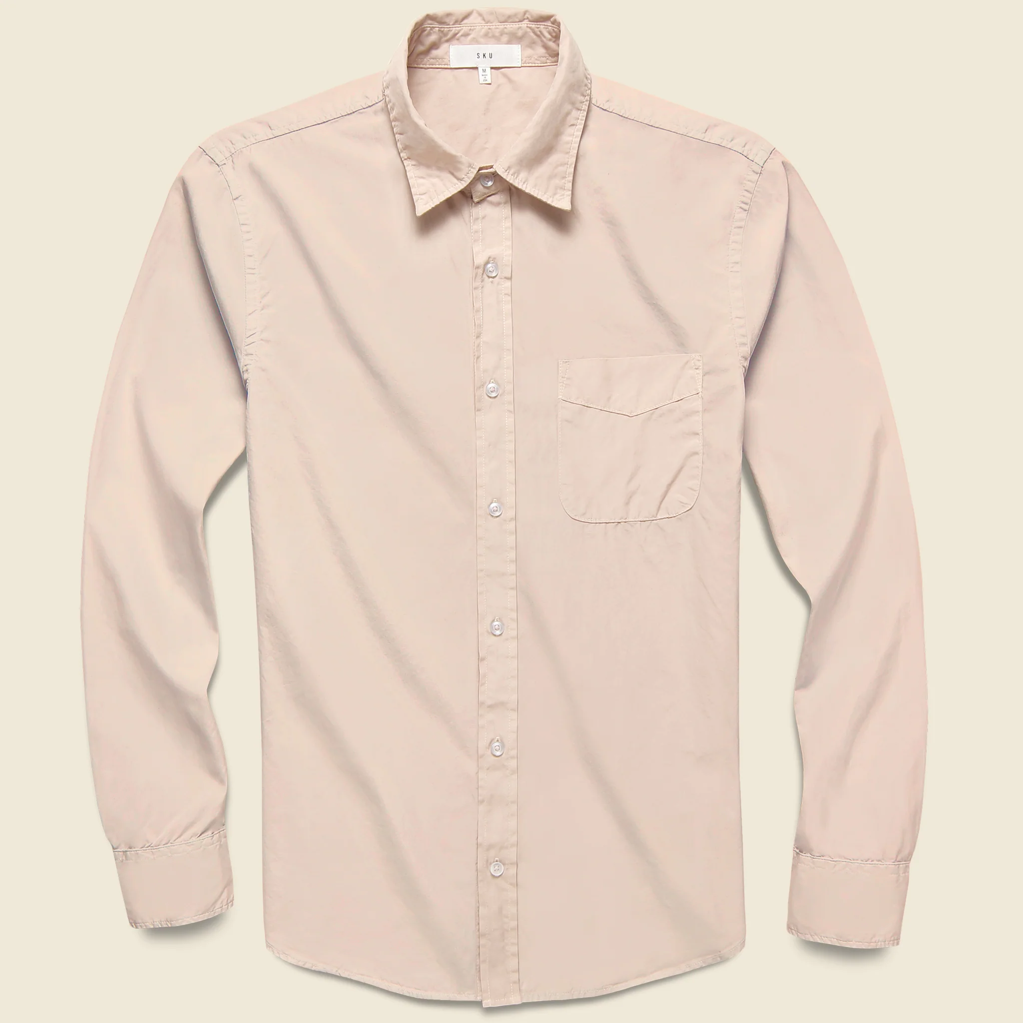 Poplin Standard Shirt - Tea