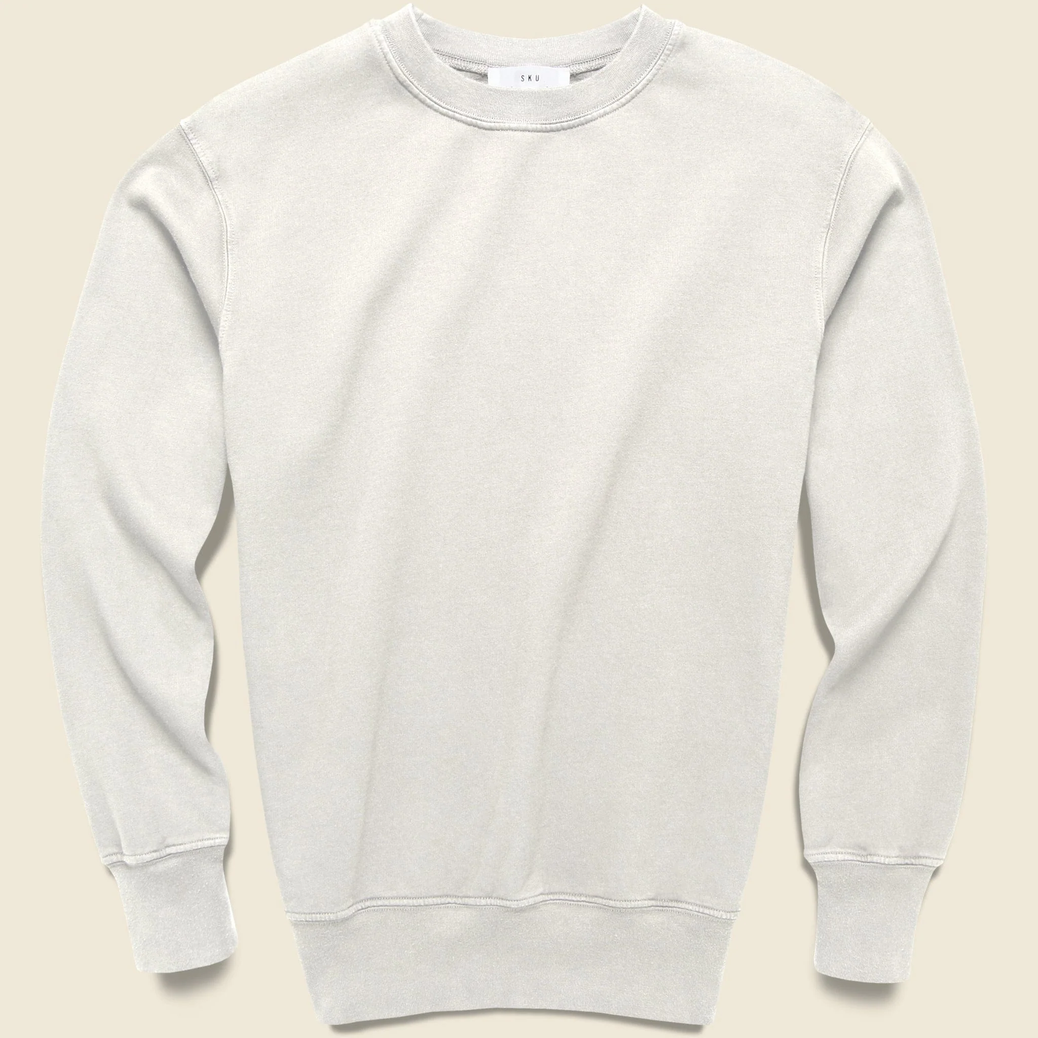 Supima Crew Sweatshirt - Ash