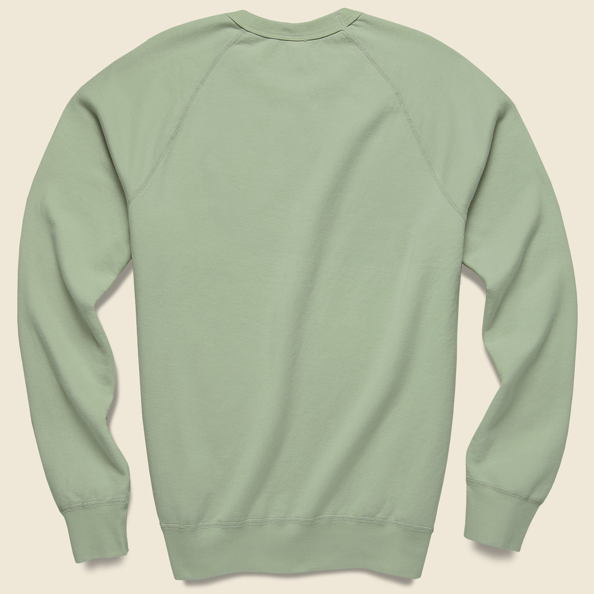 Supima Crew Sweatshirt - Willow - Image 2