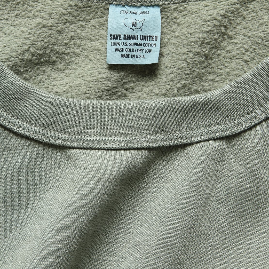 Supima Fleece Sweatshirt - Sprout - Image 2