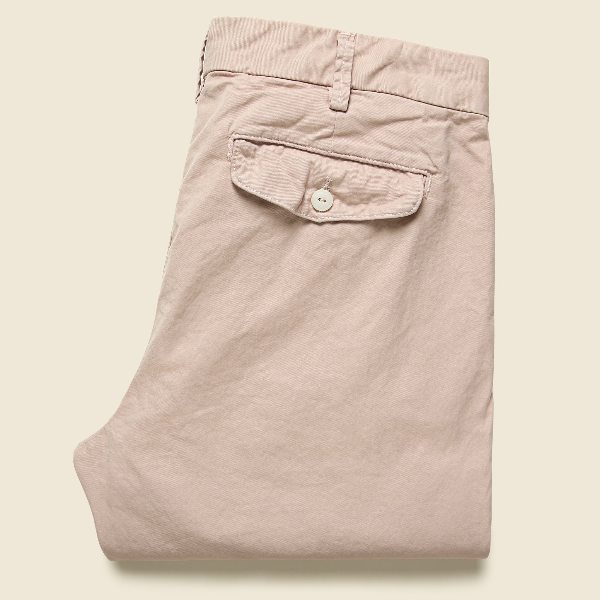 Light Twill Trouser - Tea - Image 3
