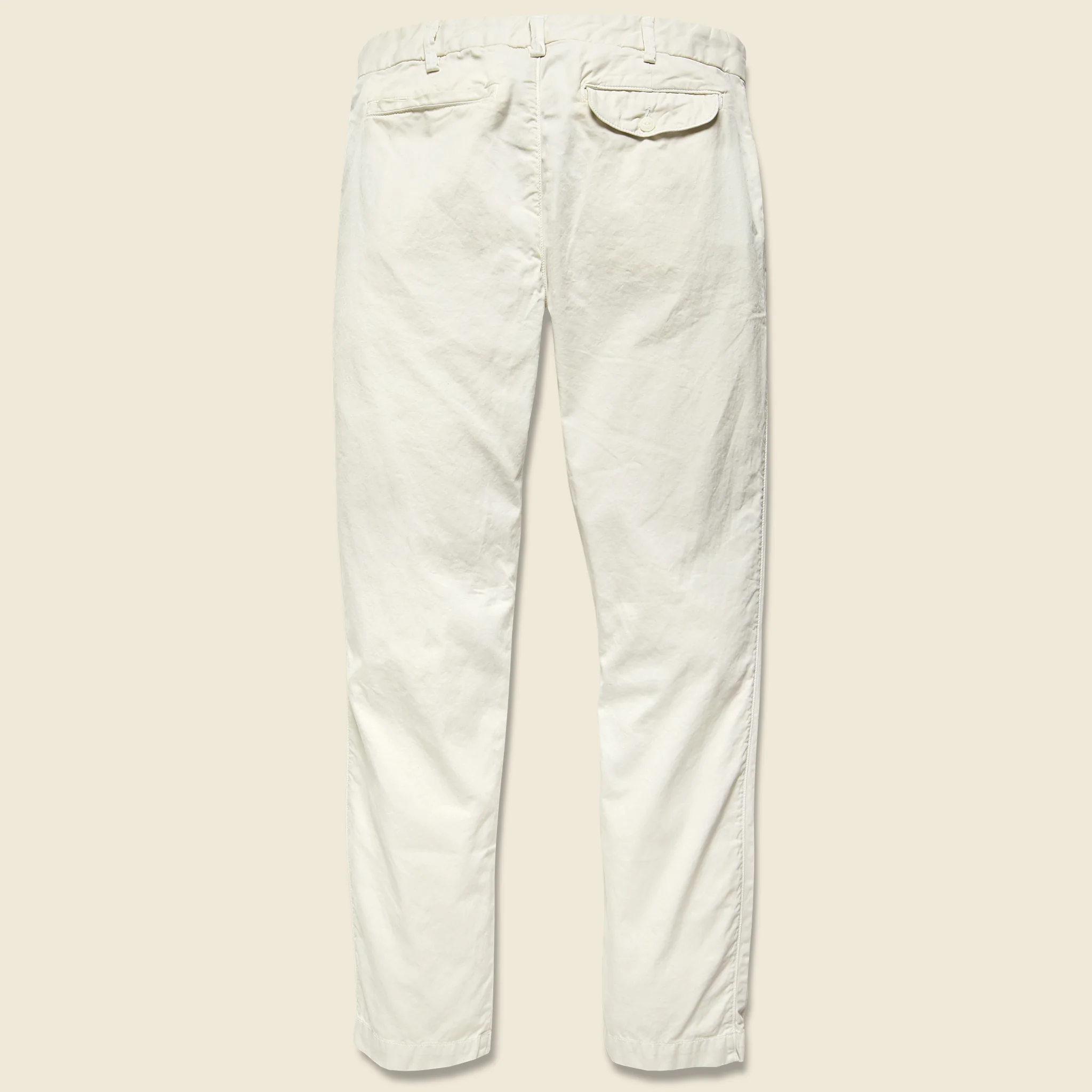 Light Twill Trouser - Stone - Image 2