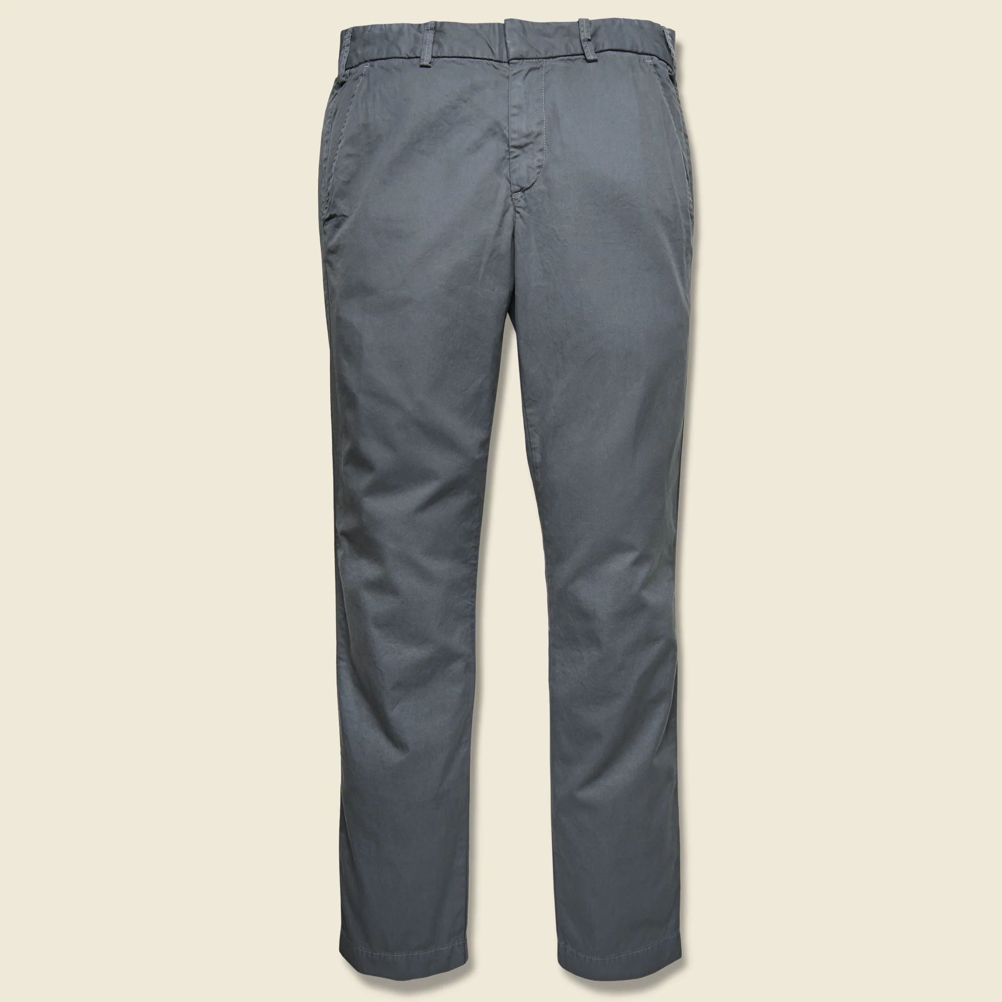 Light Twill Trouser - Metal