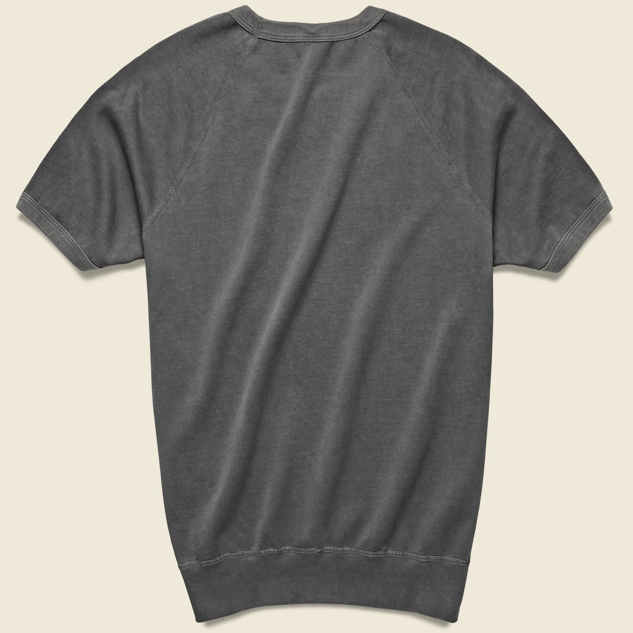 Beach Terry Sweatshirt - Black - Image 2