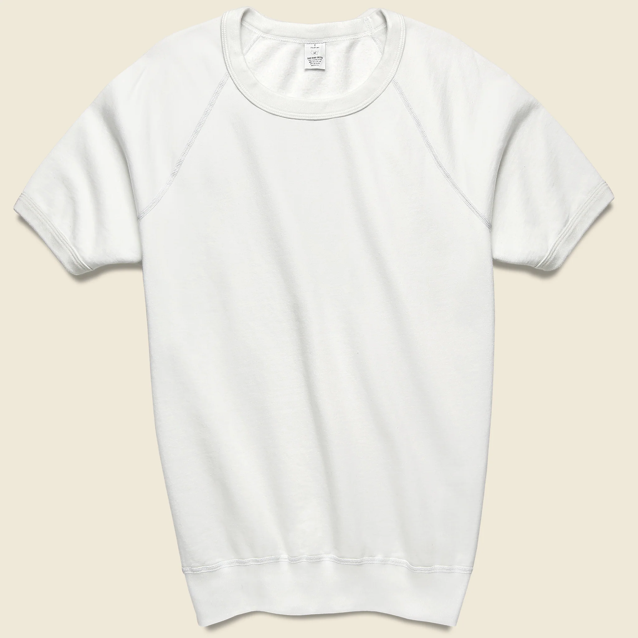 Beach Terry Sweatshirt - White