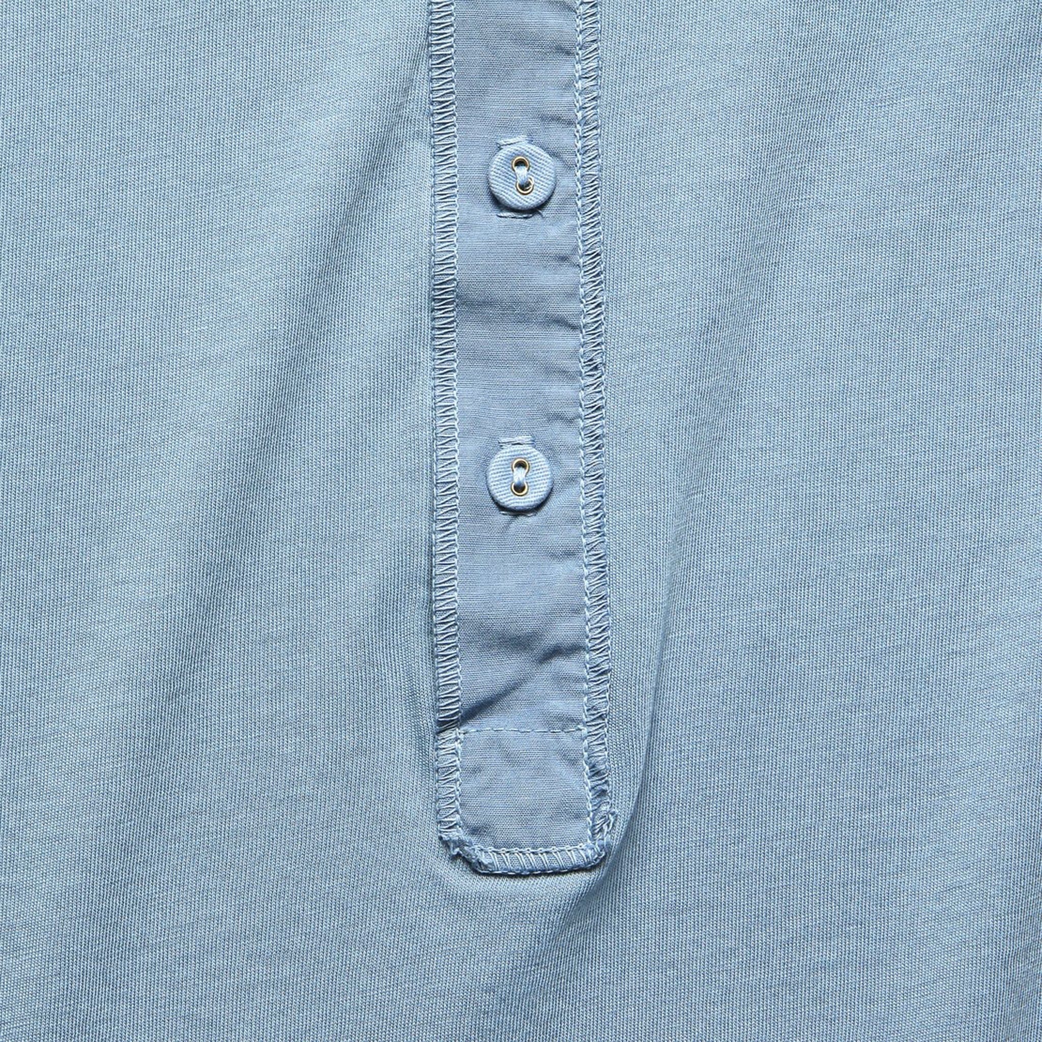 Supima Henley - Storm - Image 3