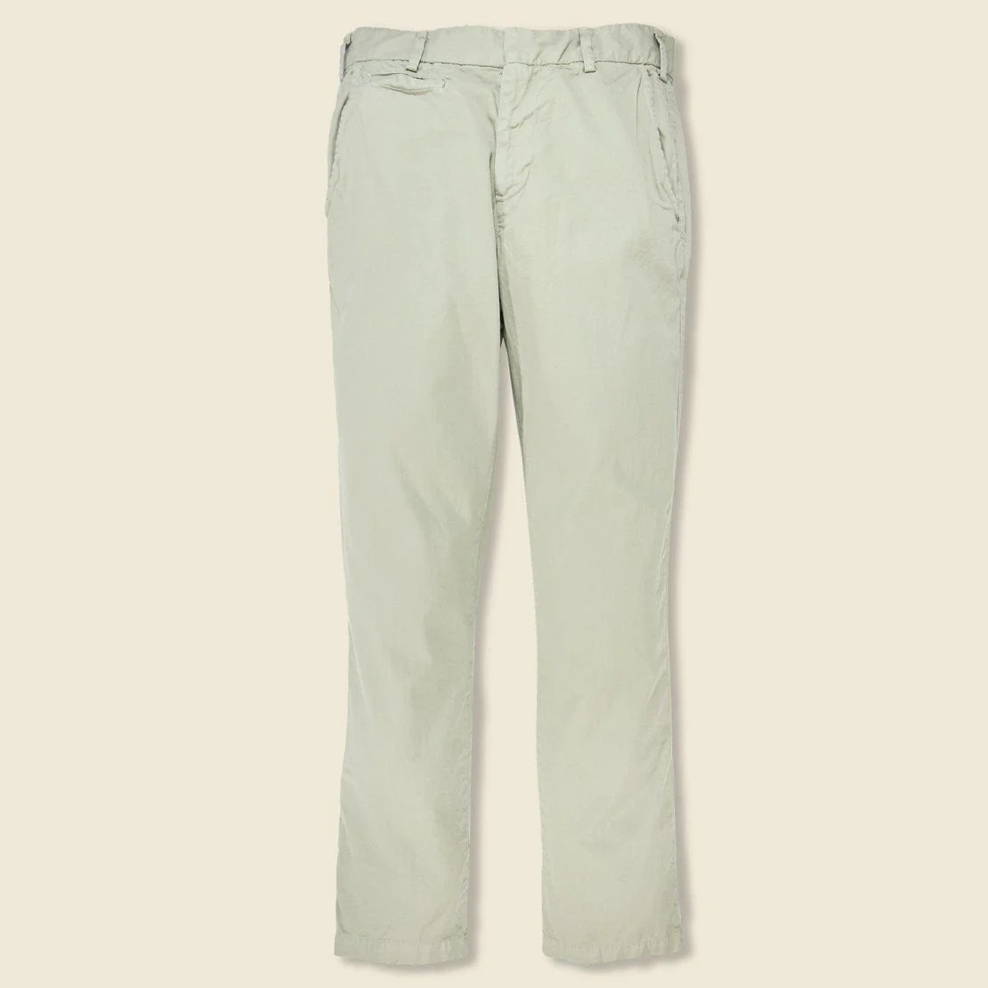 Slim Twill Trouser - Light Khaki - Image 2