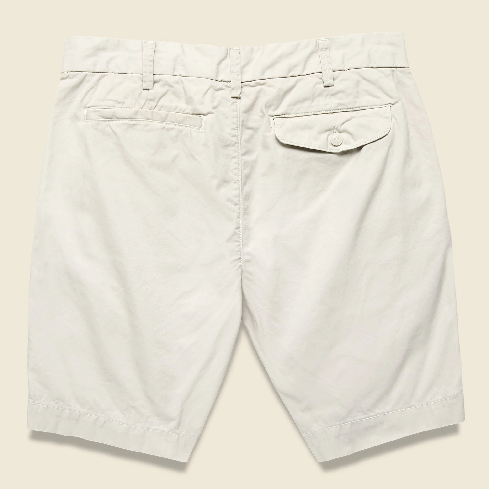 Twill Bermuda Short - Stone - Image 2