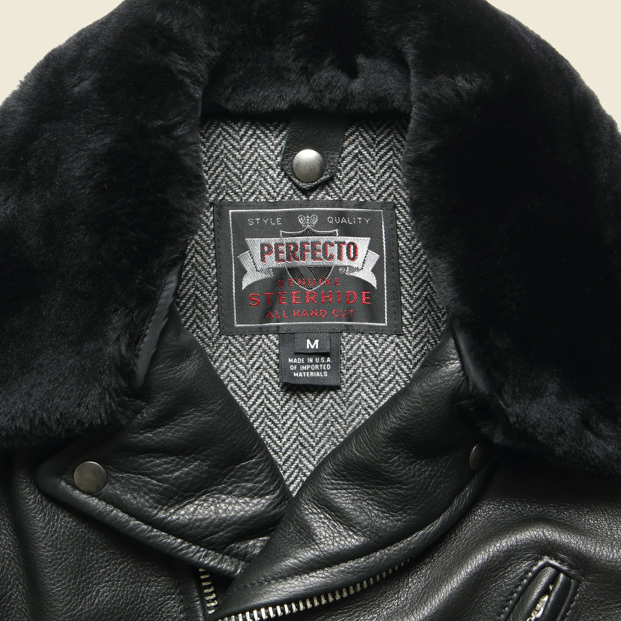 Anniversary Perfecto Jacket - Black - Image 5