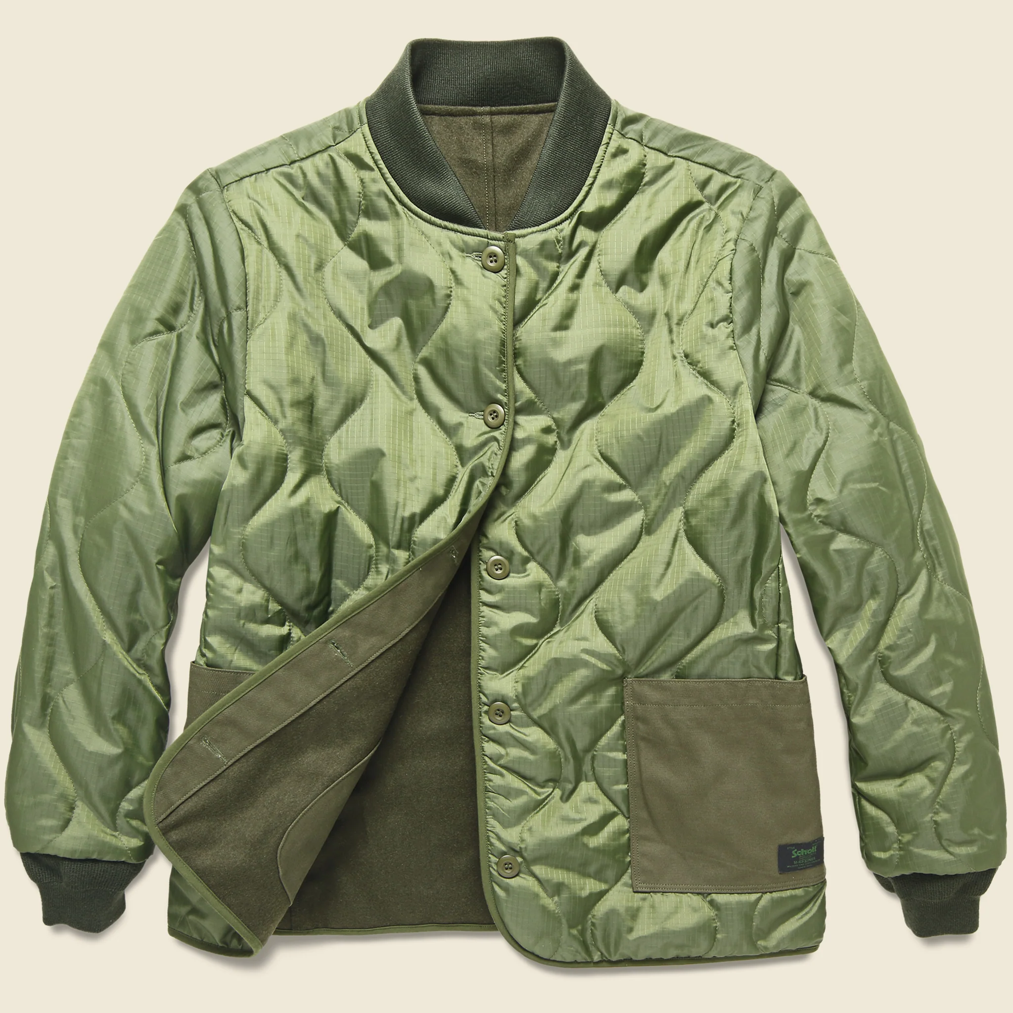 Flight Jacket Liner - Olive
