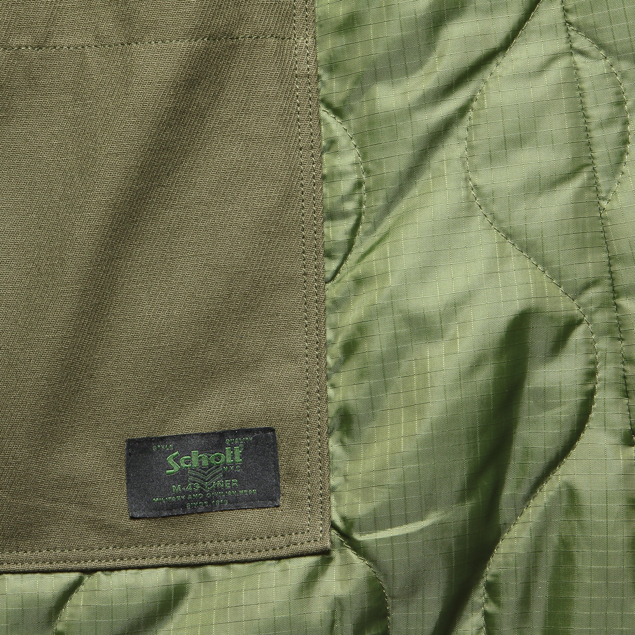 Flight Jacket Liner - Olive - Image 5