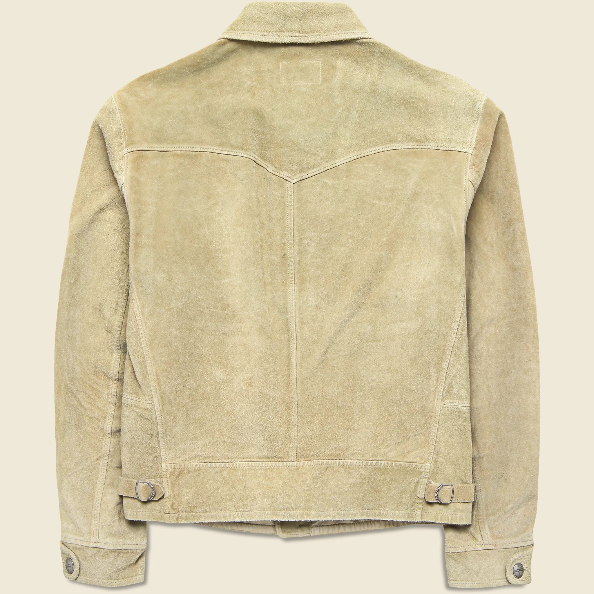Schwab Suede Jacket - Ivory - Image 2
