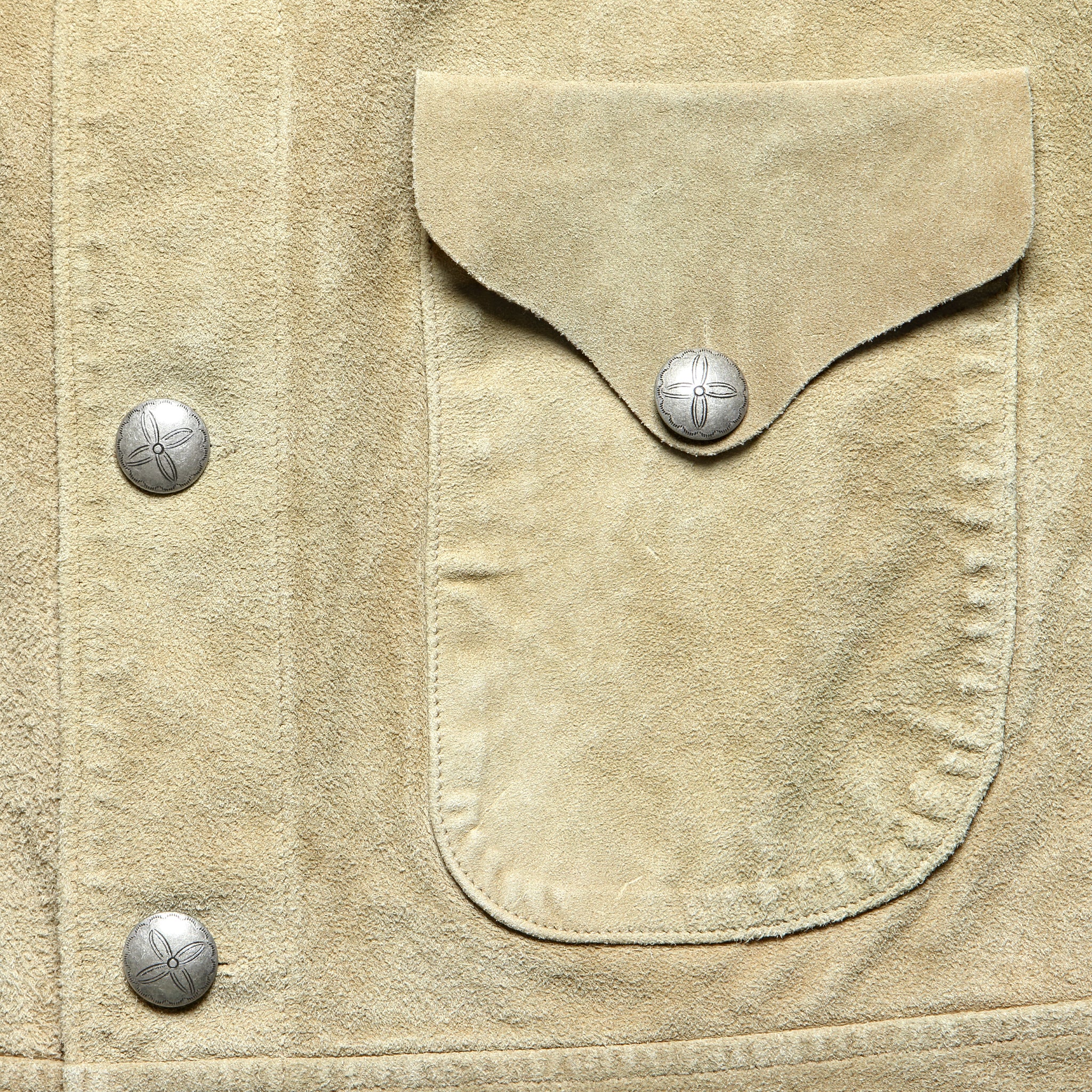 Schwab Suede Jacket - Ivory - Image 3